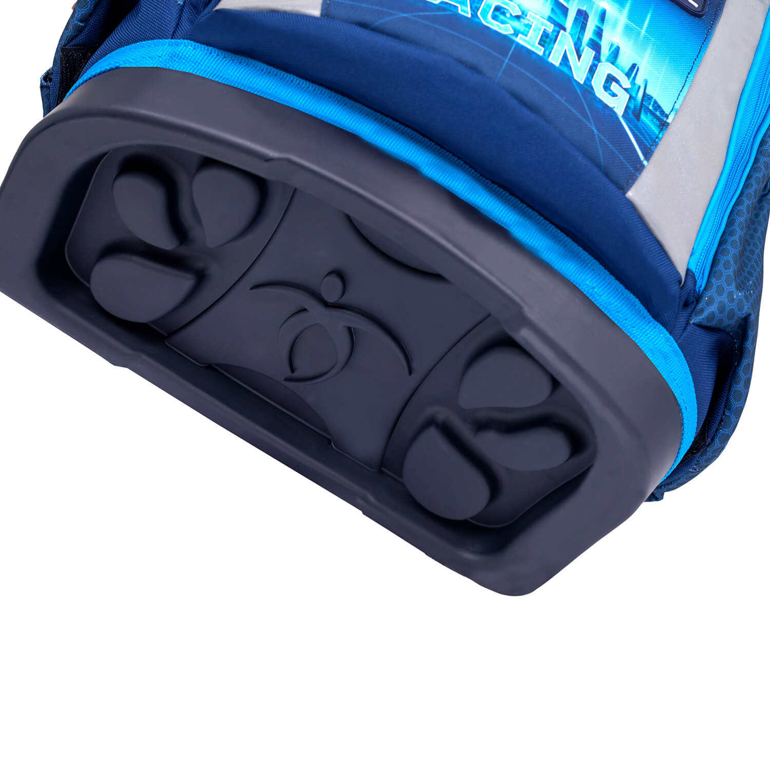 Customize Me Racing Blue Neon Schulranzen Set 4 tlg.