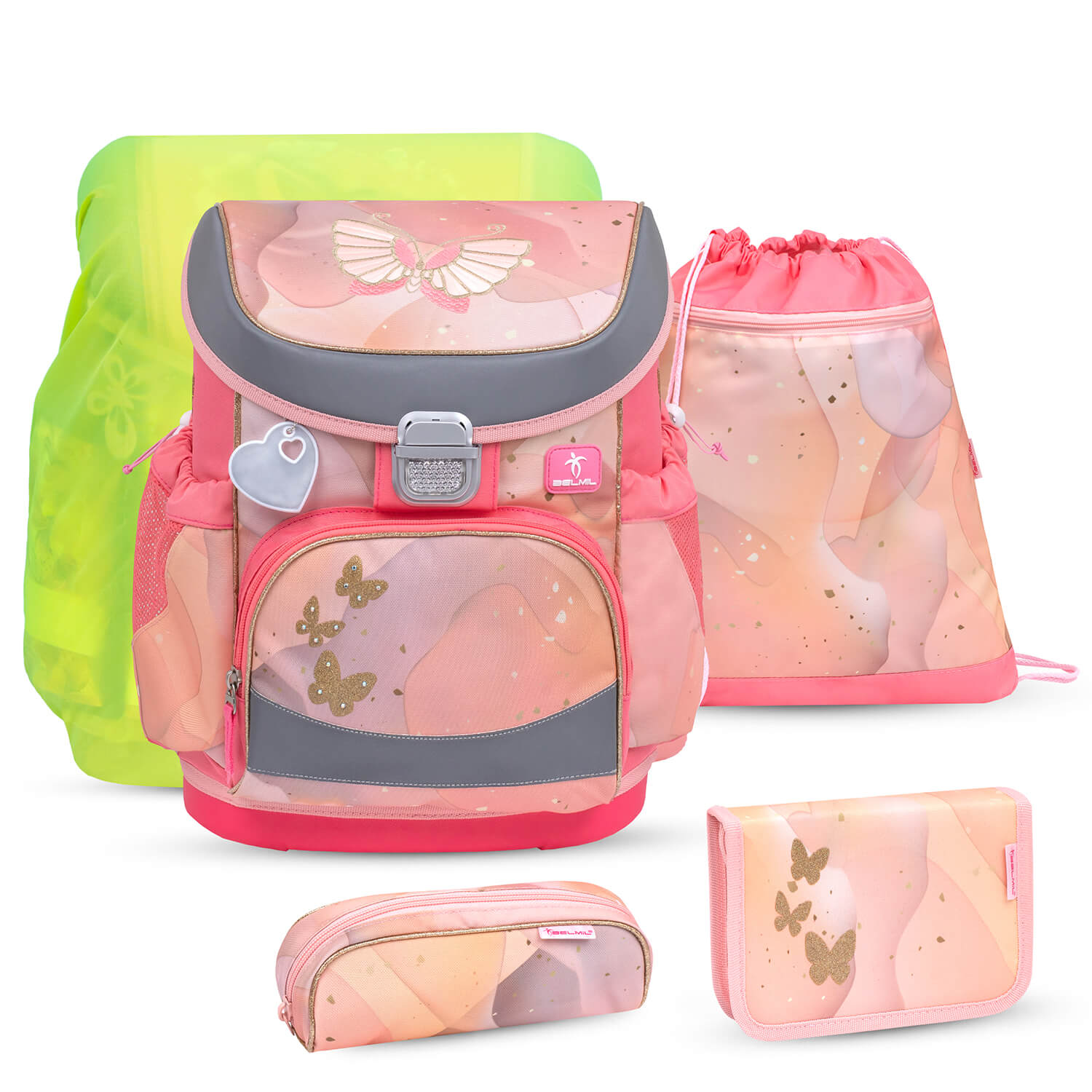 Mini-Fit Marble Schulranzen Set 5 tlg.
