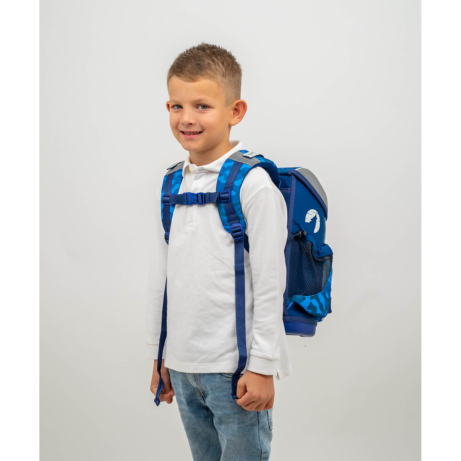 Mini-Fit Alpha Wolf Schulranzen Set 4 tlg.