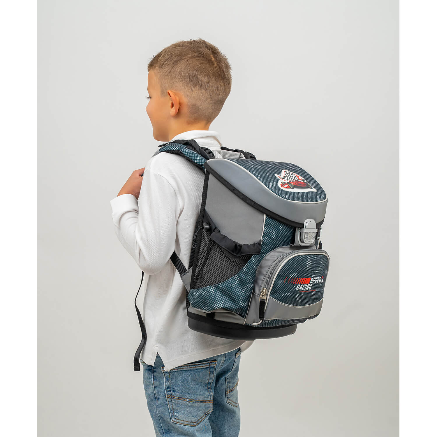 Mini-Fit Red Dots Schulranzen Set 4 tlg.
