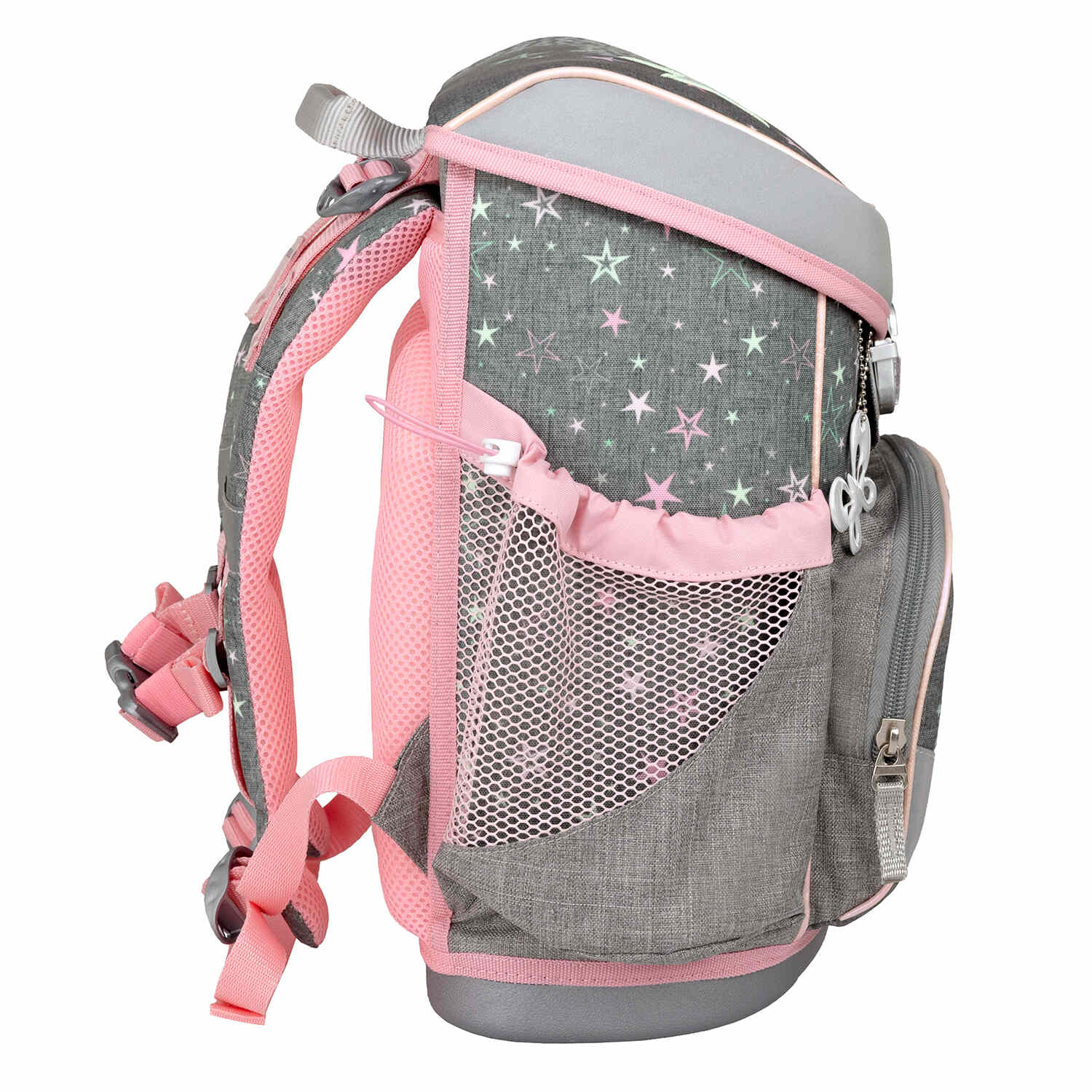 Featuring the Mini-Fit Shine Bright schoolbag set 4 pcs specifically designed for girls with vibrant colors. Ergonomic School Bag Set for Girls – Belmil Mini-Fit Shine Bright (4 pcs).