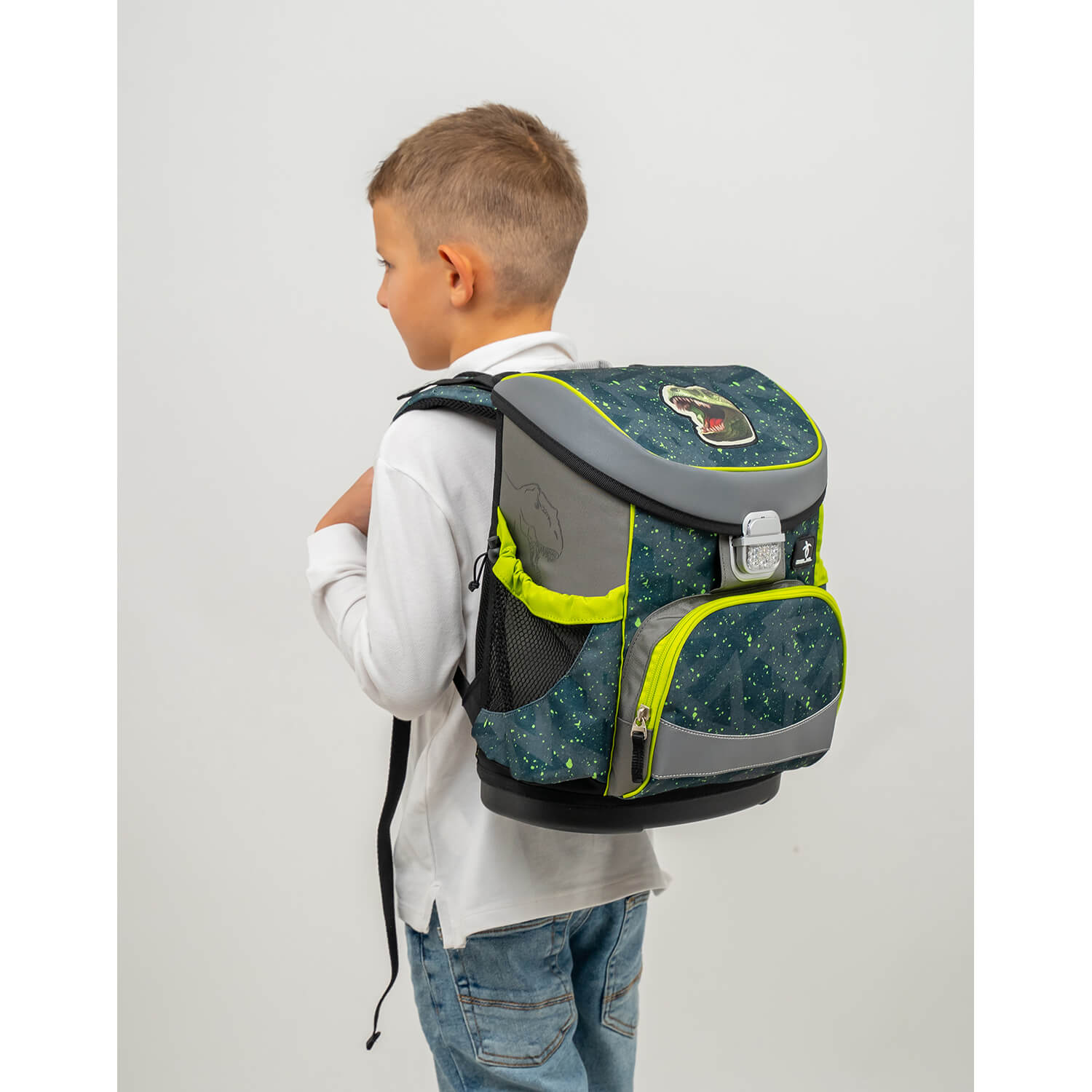 Mini-Fit T-rex Roar Schulranzen Set 4 tlg.