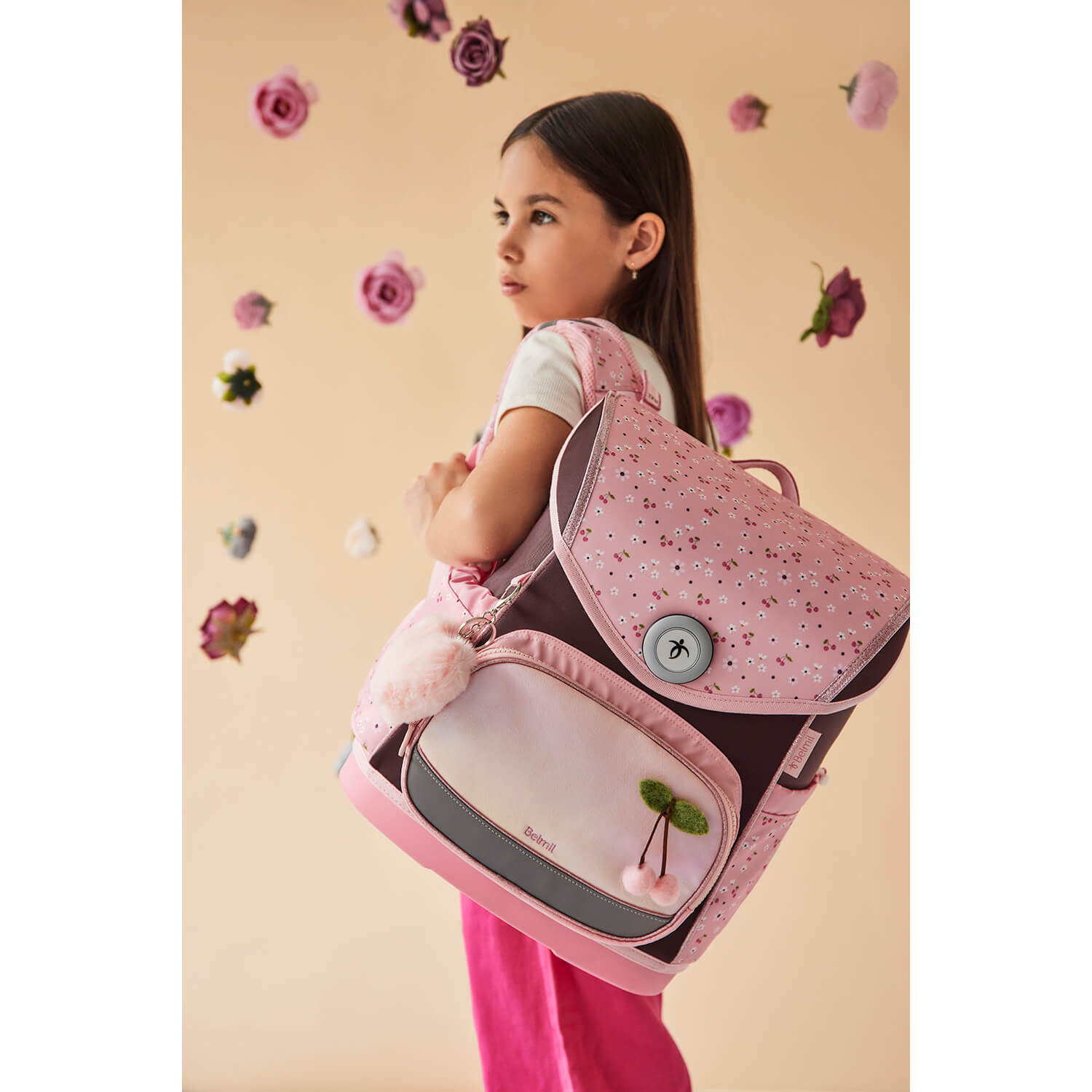 Premium Compact Plus Cherry Blossom Schulranzen