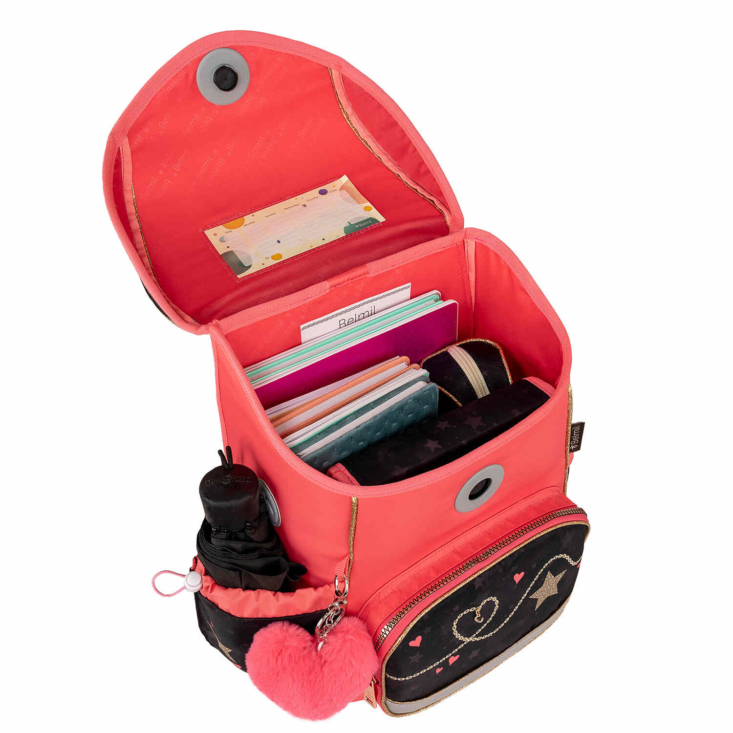 Premium Compact Plus Stardust Schulranzen Set 5 tlg