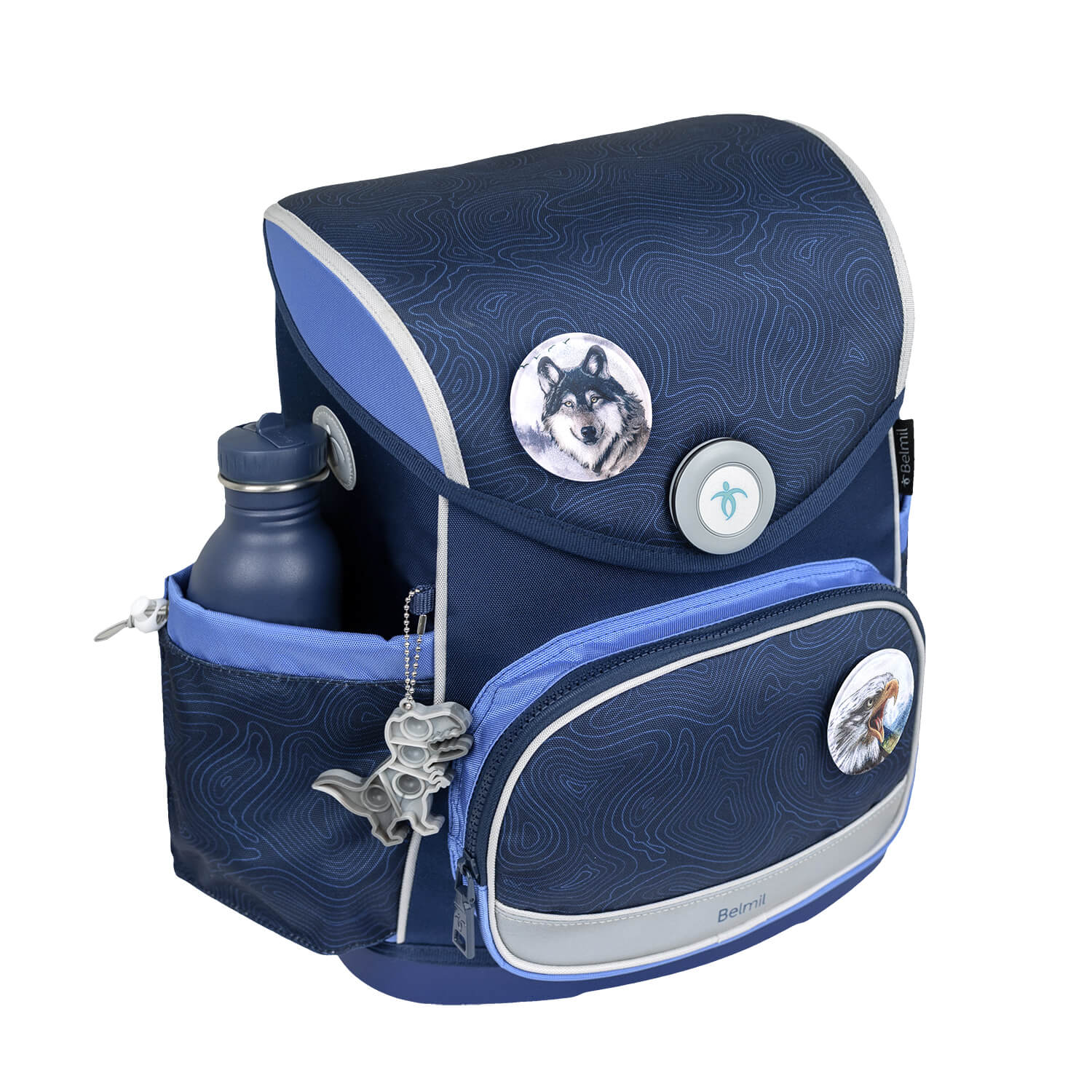 Premium Compact Plus Topographic Schulranzen Set 5tlg.
