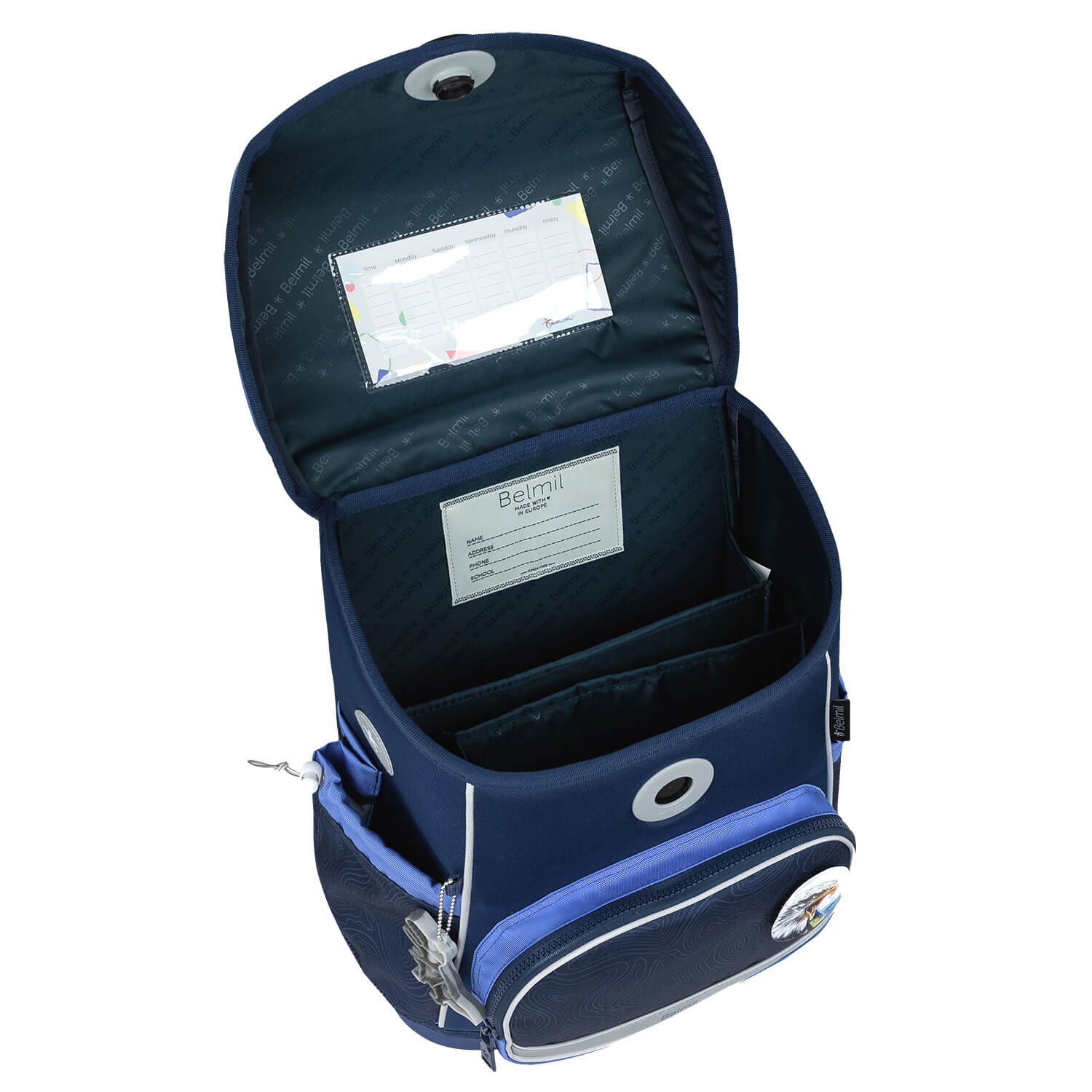 Premium Compact Plus Topographic Schulranzen Set 5tlg.