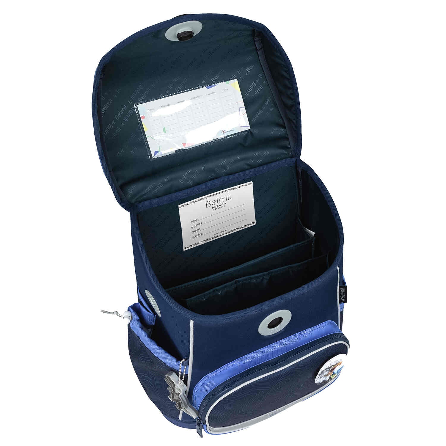 Premium Compact Plus Topographic Schulranzen Set 5tlg.