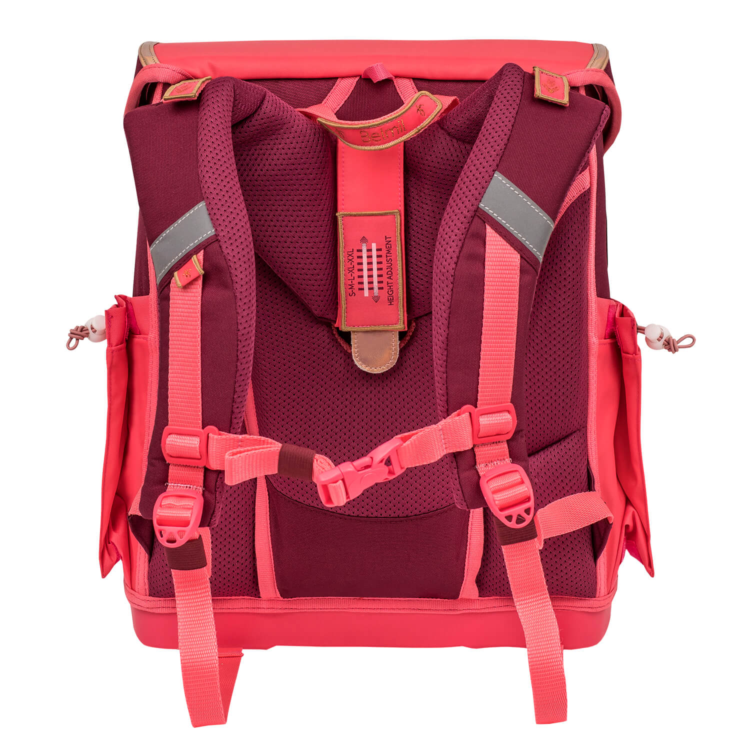 Premium Compact Plus Coral Schoolbag set 5pcs.