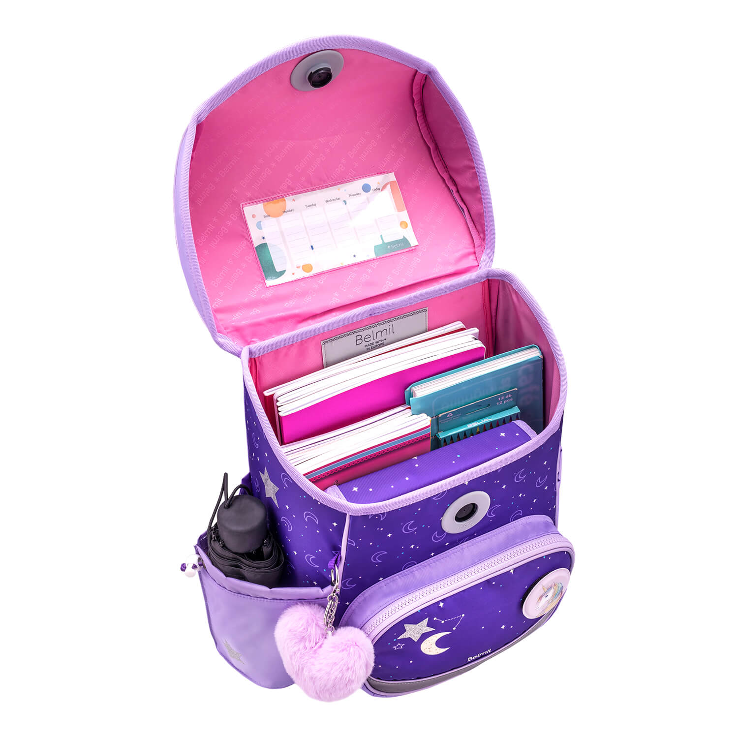 Premium Compact Plus Dahlia Schoolbag