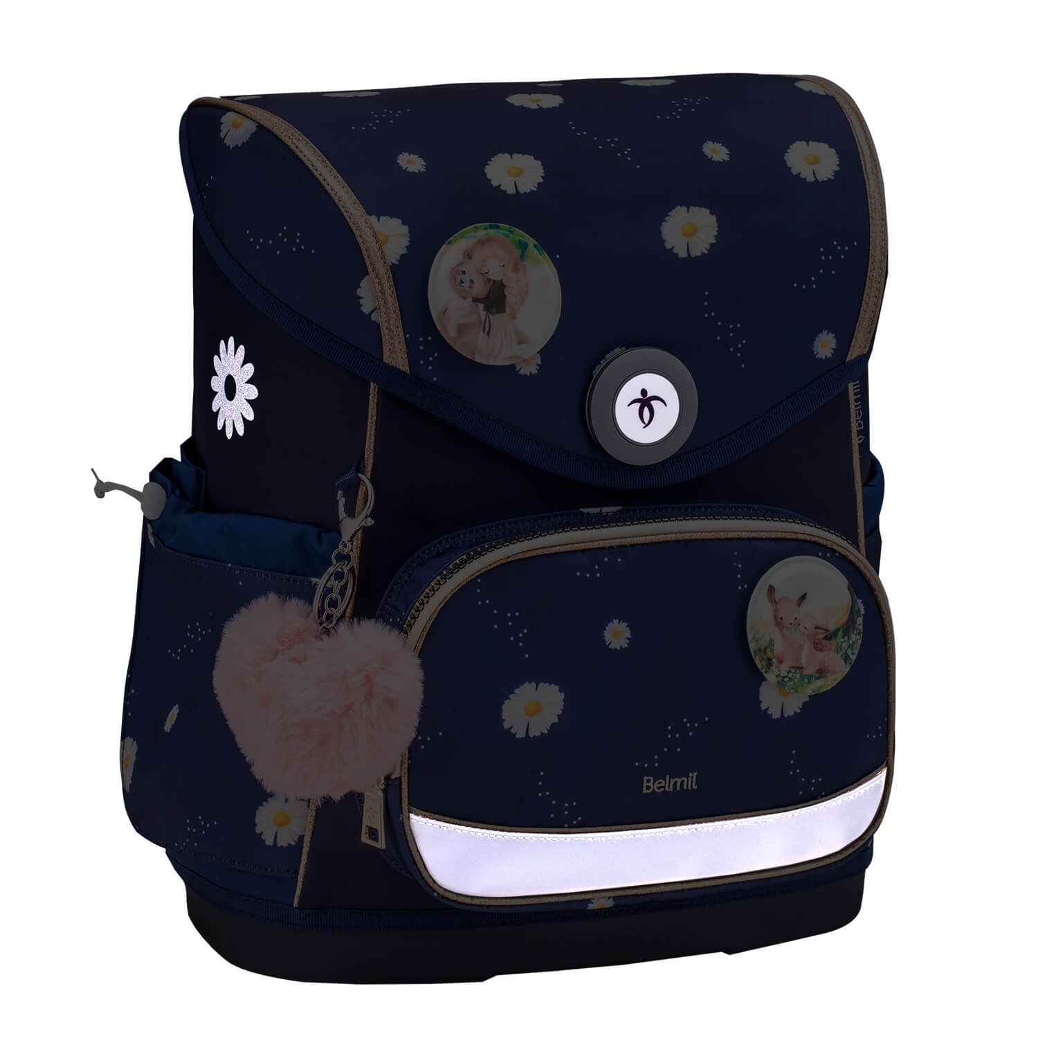 Premium Compact Plus Daisy Schoolbag set 5pcs.
