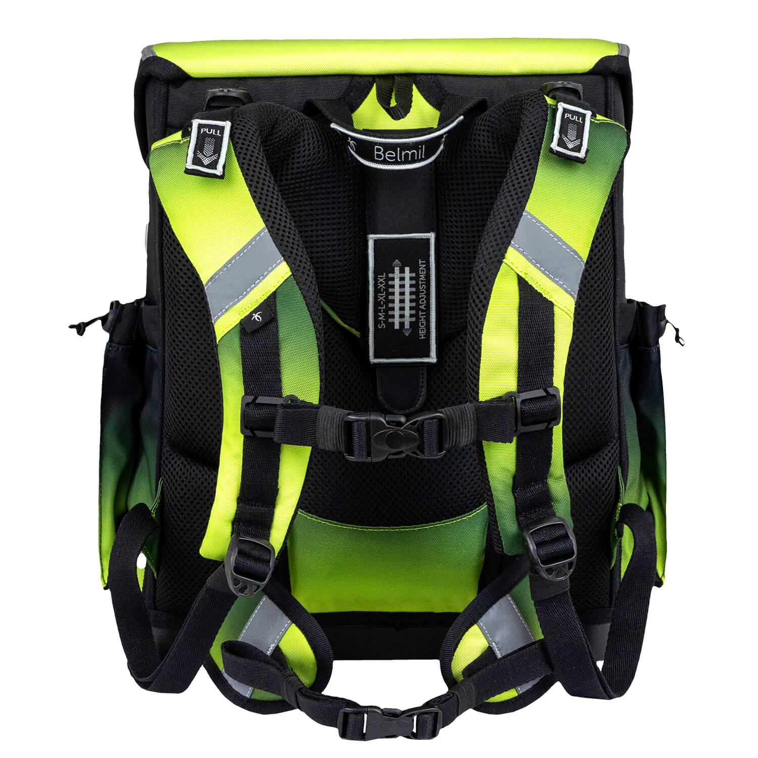 Premium Compact Plus Black Green Schulranzen Set 5tlg.