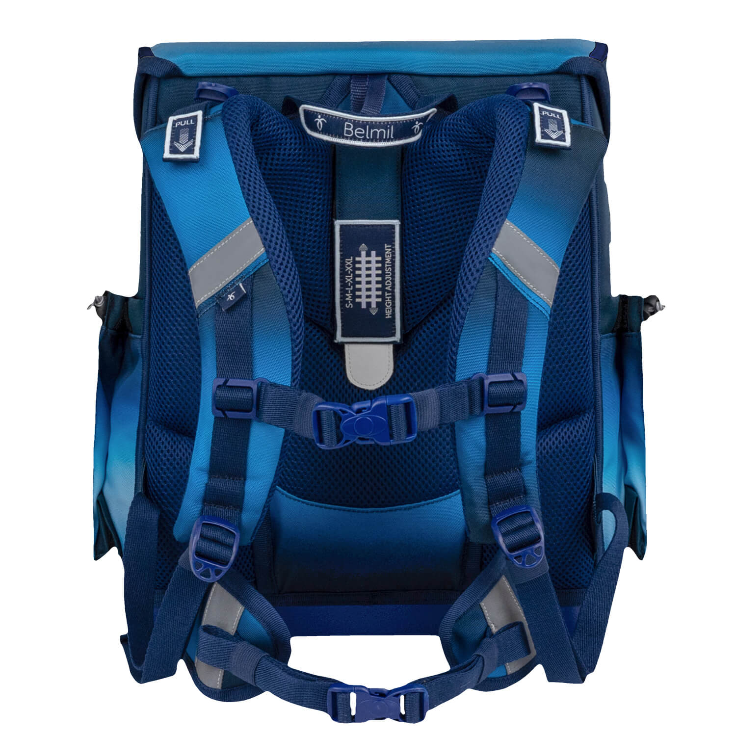 Premium Compact Plus Blue Navy Schoolbag set 5pcs.