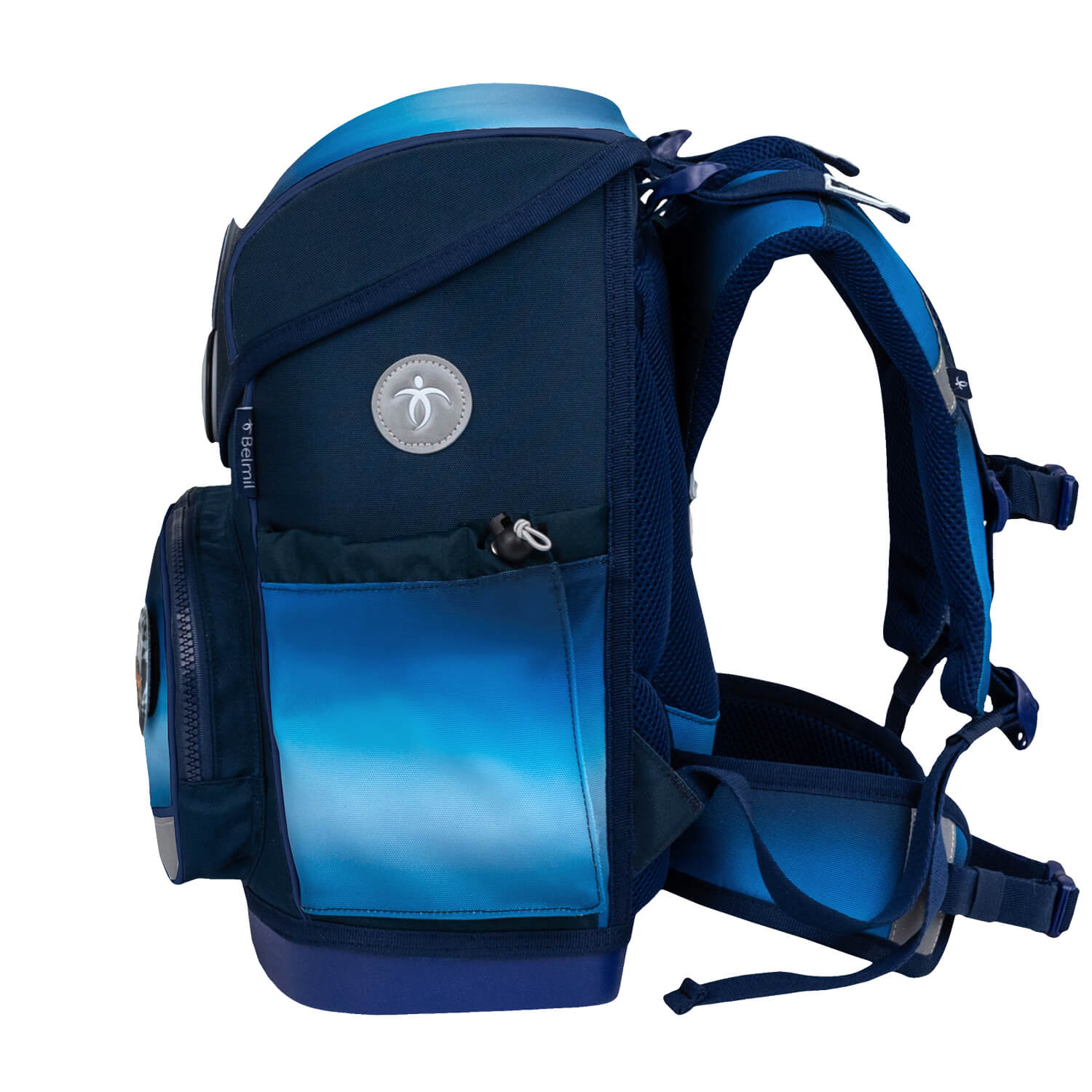 Premium Compact Plus Blue Navy Schulranzen Set 5tlg.