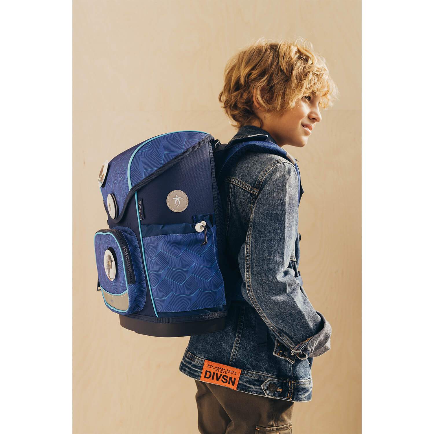 Premium Compact Plus Estate Blue Schulranzen Set 6tlg.