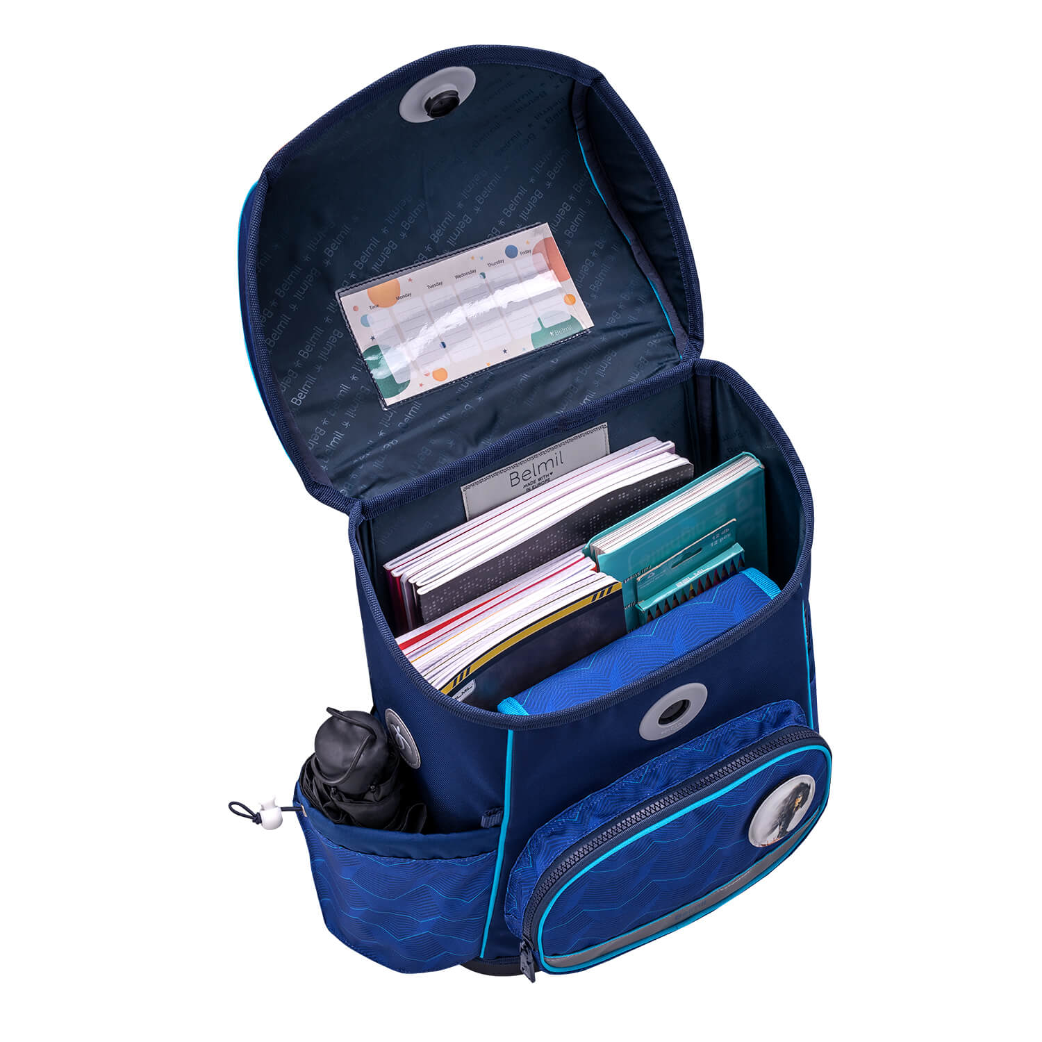 Premium Compact Plus Estate Blue Schulranzen Set 6tlg.