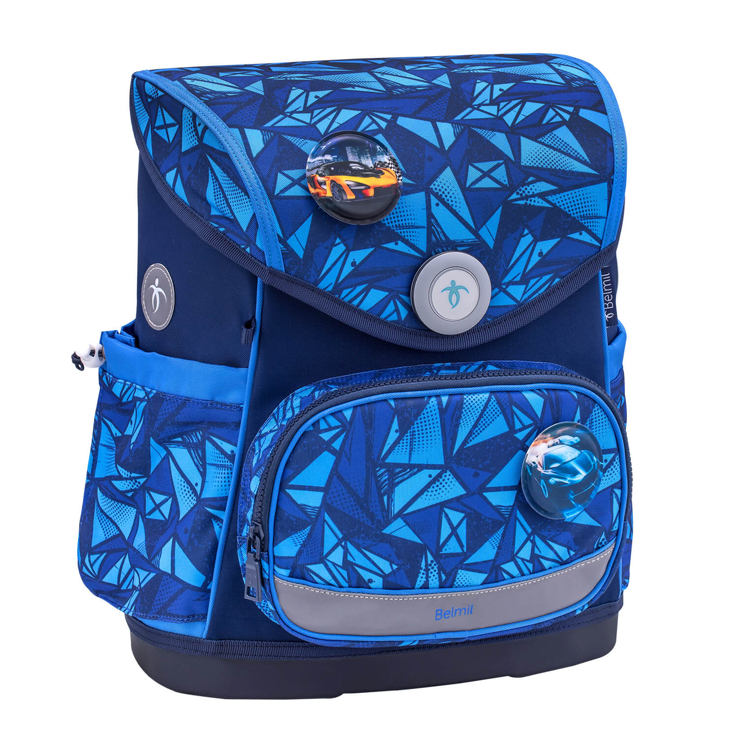 Premium Compact Plus Glacier Blue Schoolbag set 5pcs.
