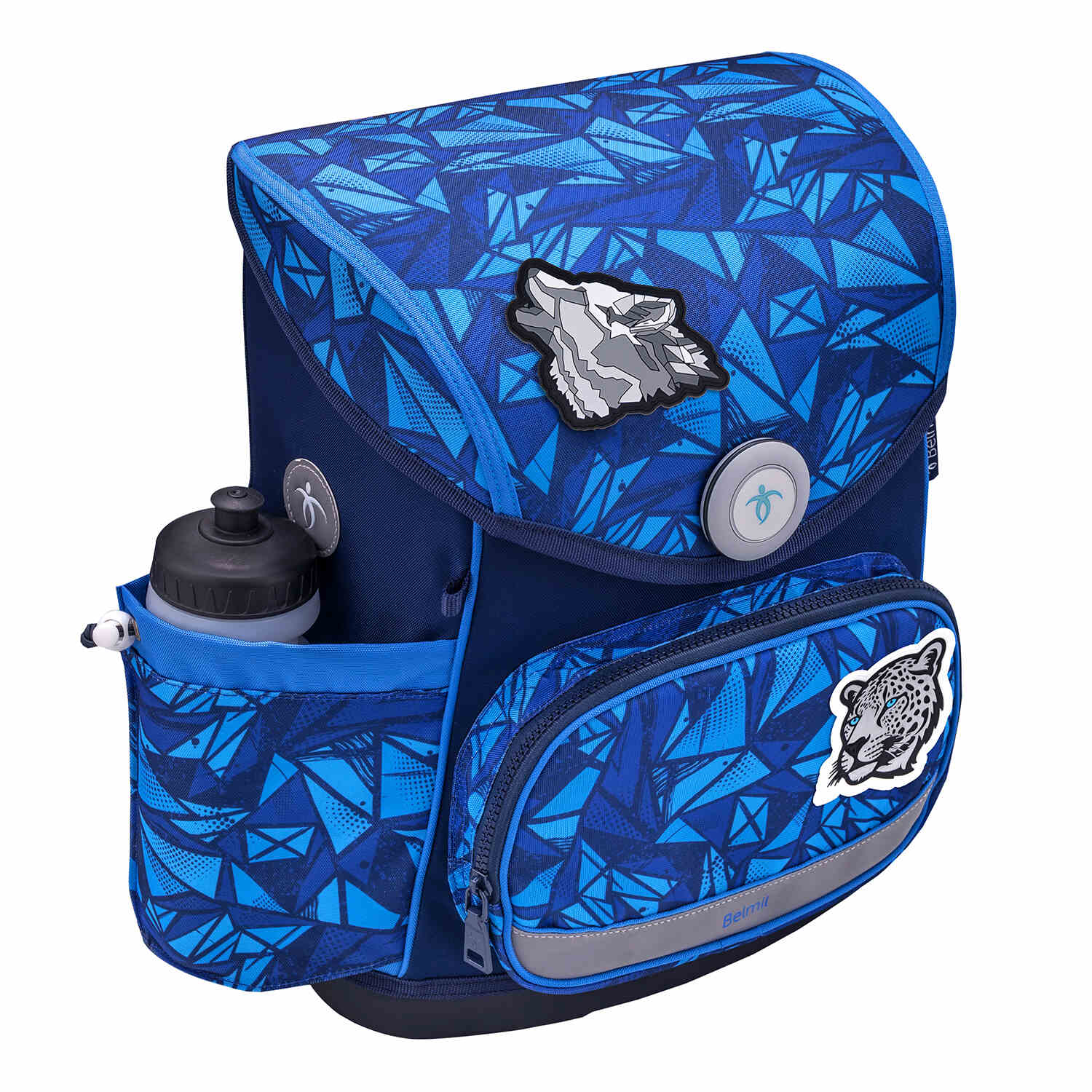Premium Compact Plus Glacier Blue Schulranzen Set 5tlg.