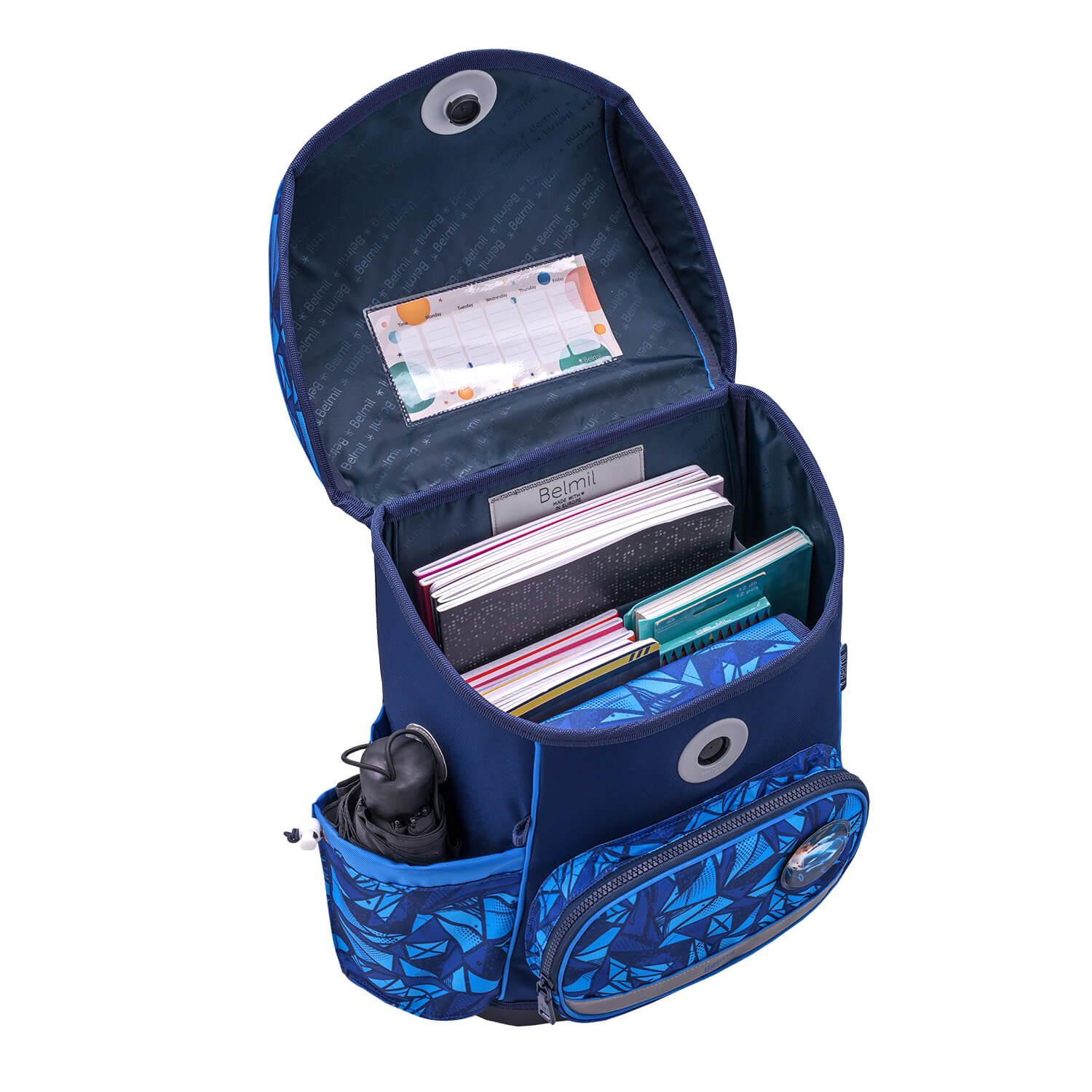 Premium Compact Plus Glacier Blue Schulranzen Set 5tlg.