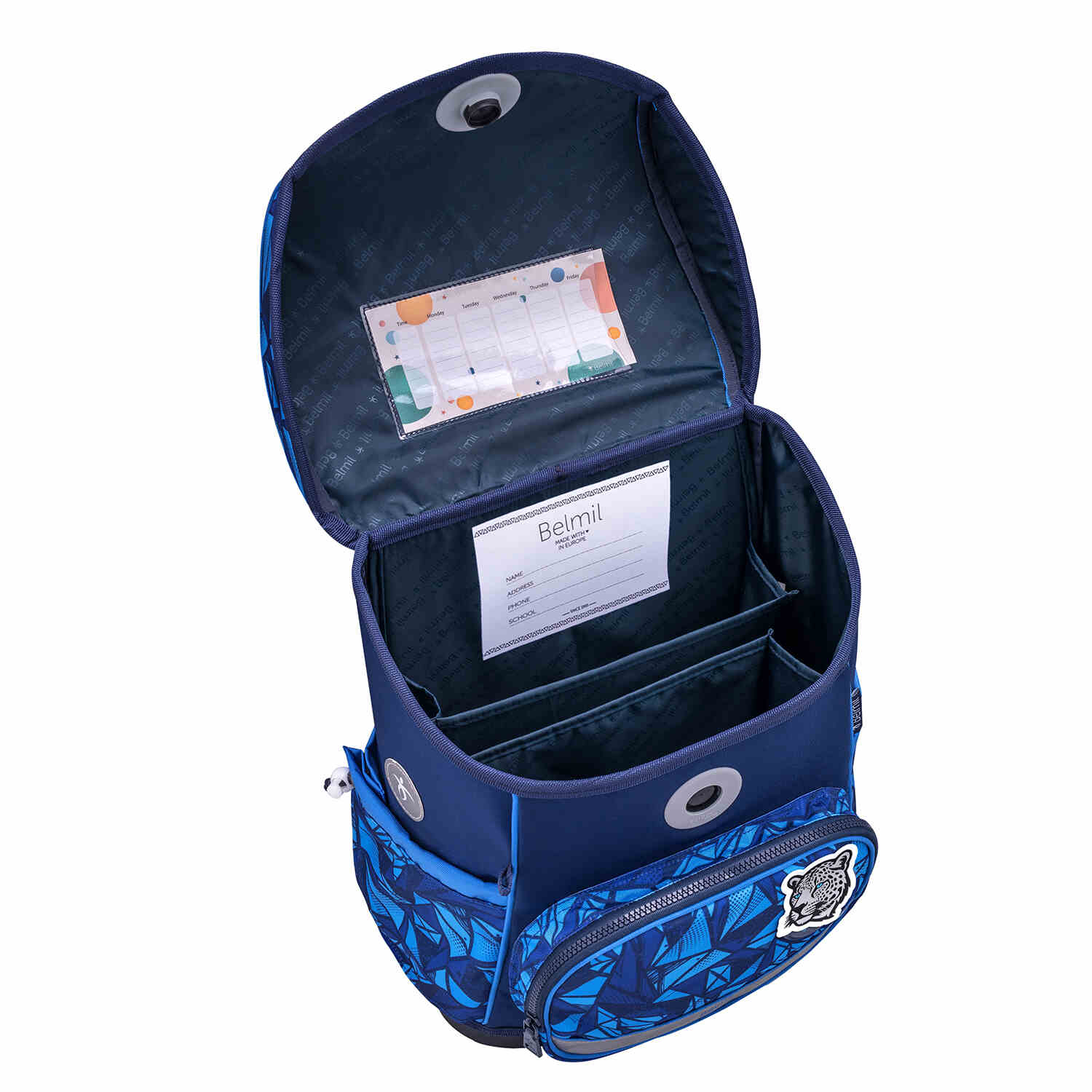 Premium Compact Plus Glacier Blue Schulranzen Set 5tlg.