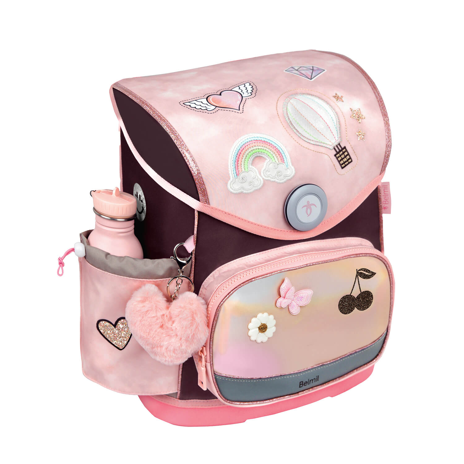 Premium Compact Plus Glam Schulranzen Set 5tlg.