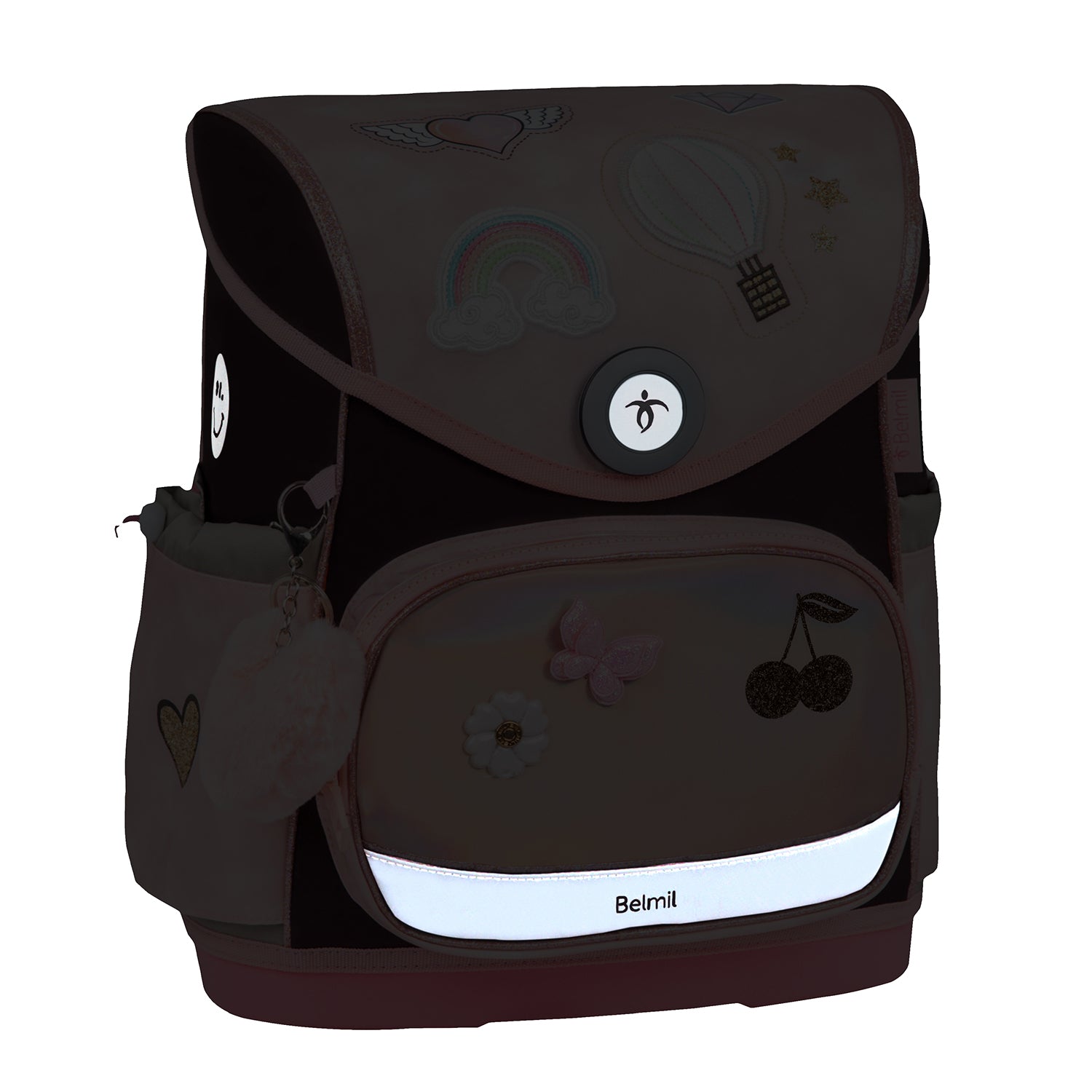 Fun and functional Premium Belmil School Bag Set for Girls – Compact Plus Glam schoolbag set 5 pcs, ideal for school days.