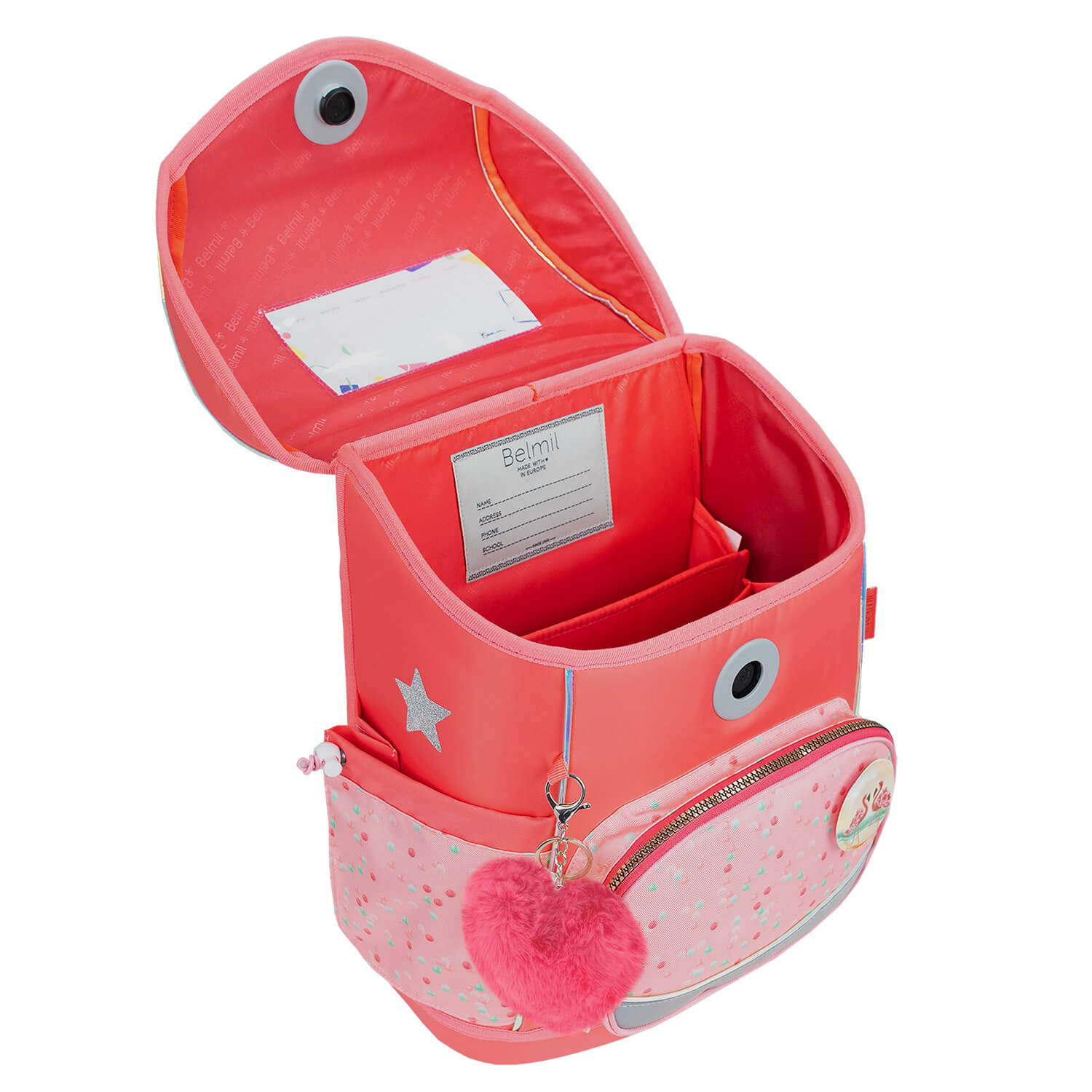 Premium Compact Plus Rose Quartz Schulranzen Set 5tlg.