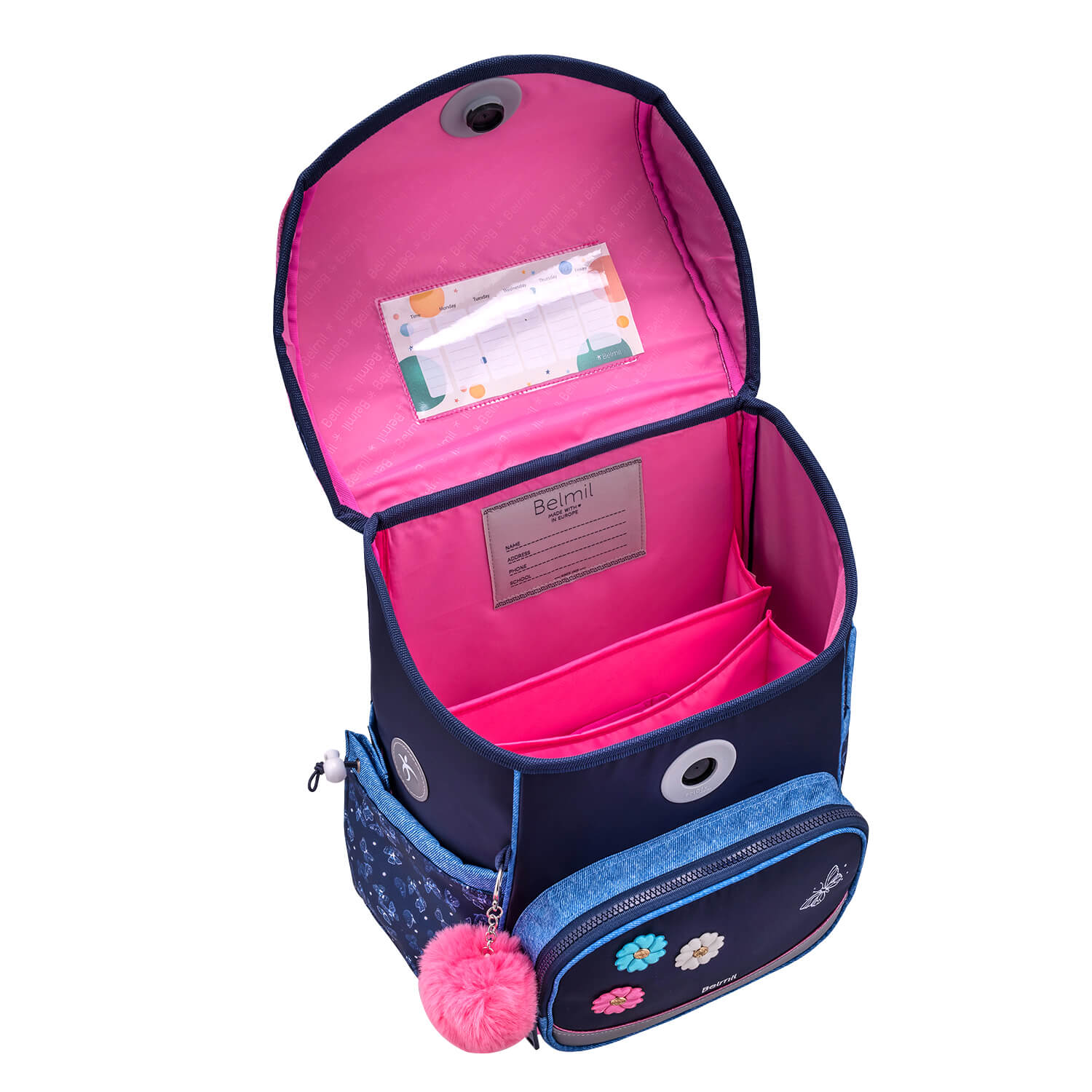 Premium Compact Plus Sapphire Schoolbag set 5pcs.