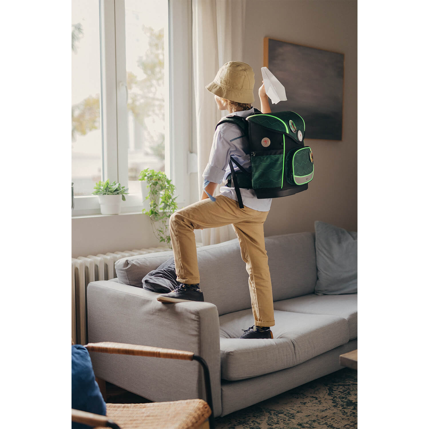 Compact Plus Twist of Lime schoolbag