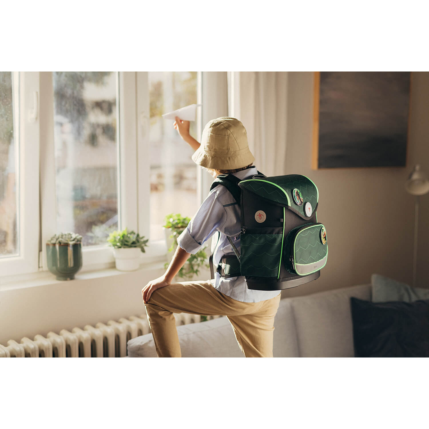 Compact Plus Twist of Lime schoolbag