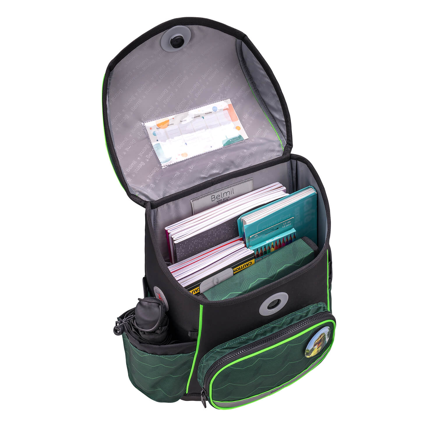 Premium Compact Plus Twist of Lime Schulranzen Set 6tlg.