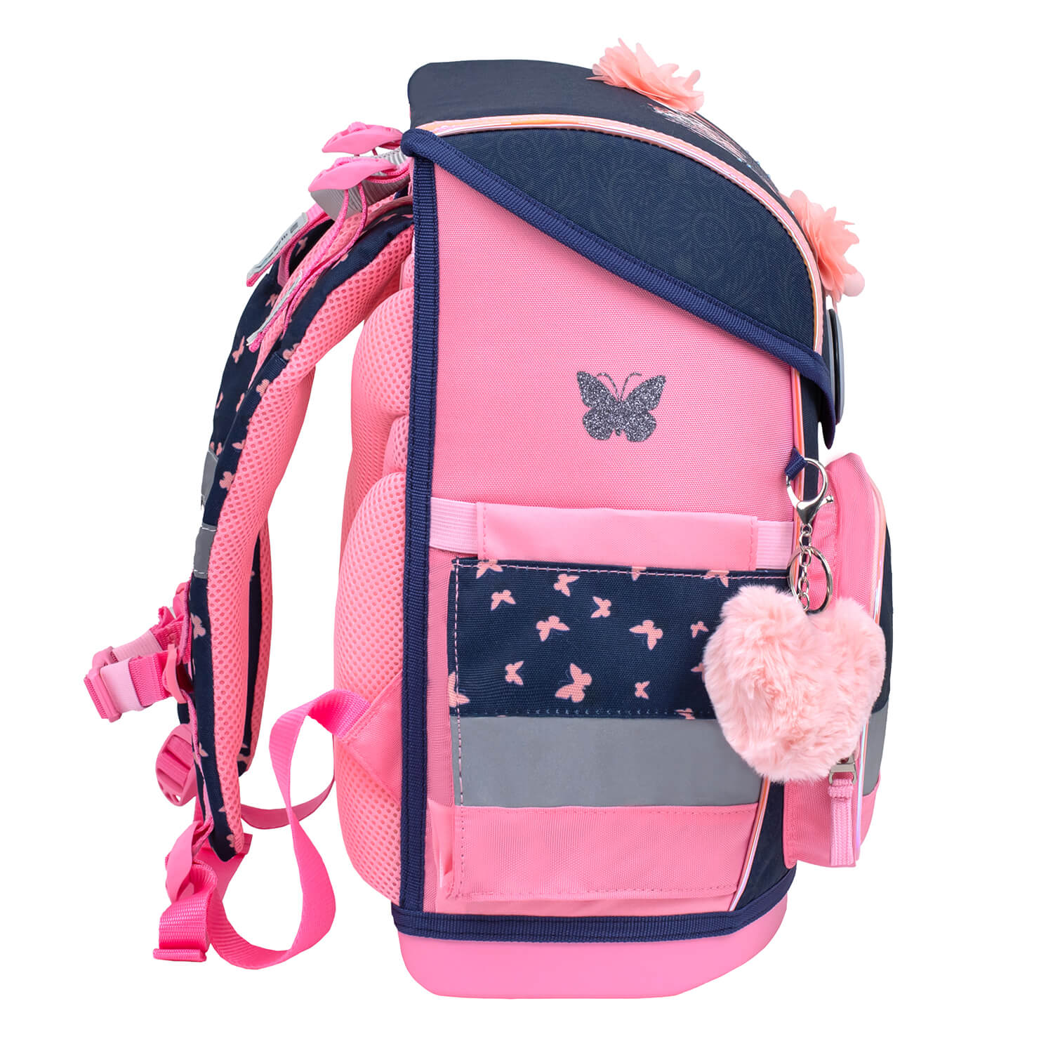 Compact Beautiful Flowers Schulranzen Set 4 tlg.