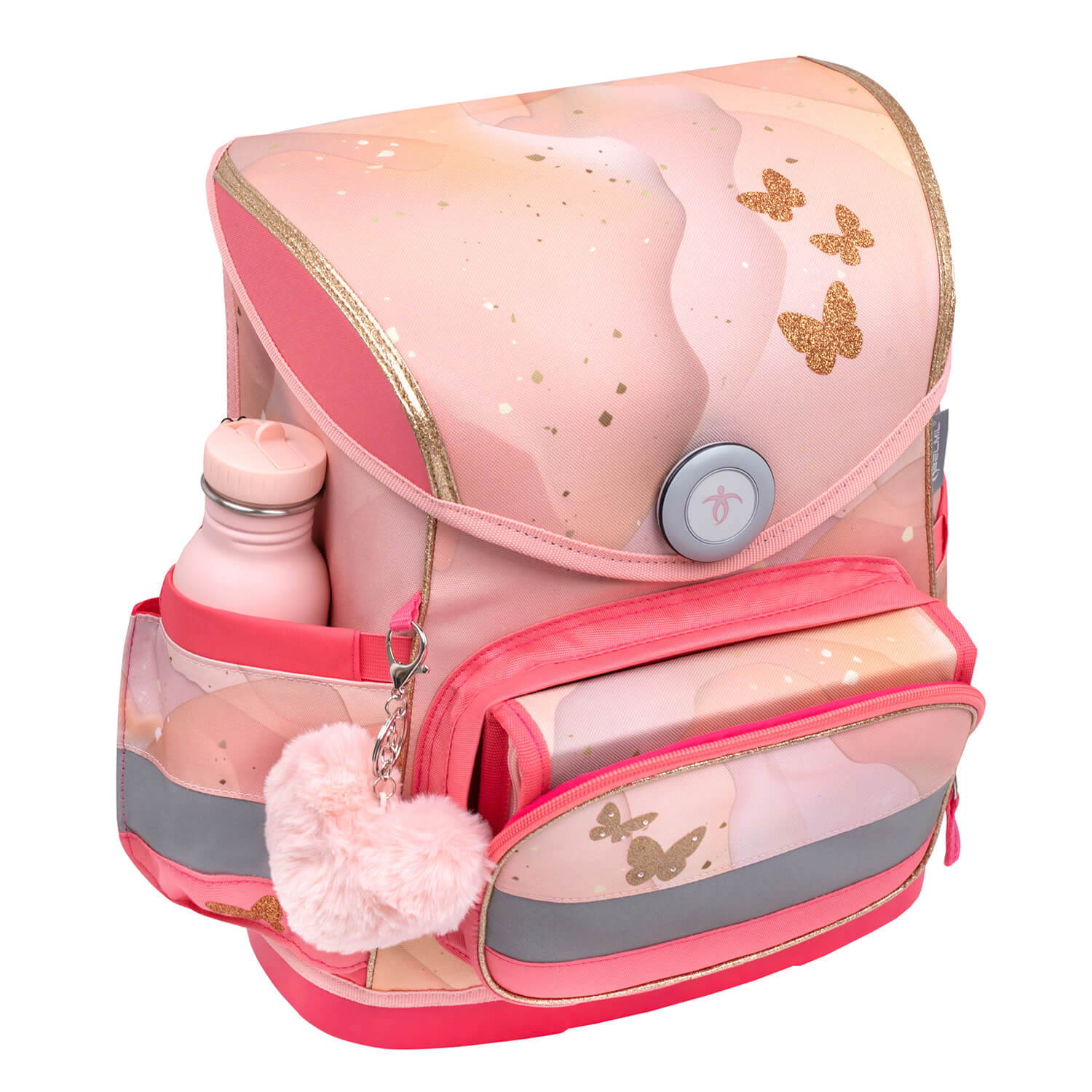 Compact Marble Schulranzen Set 4 tlg.