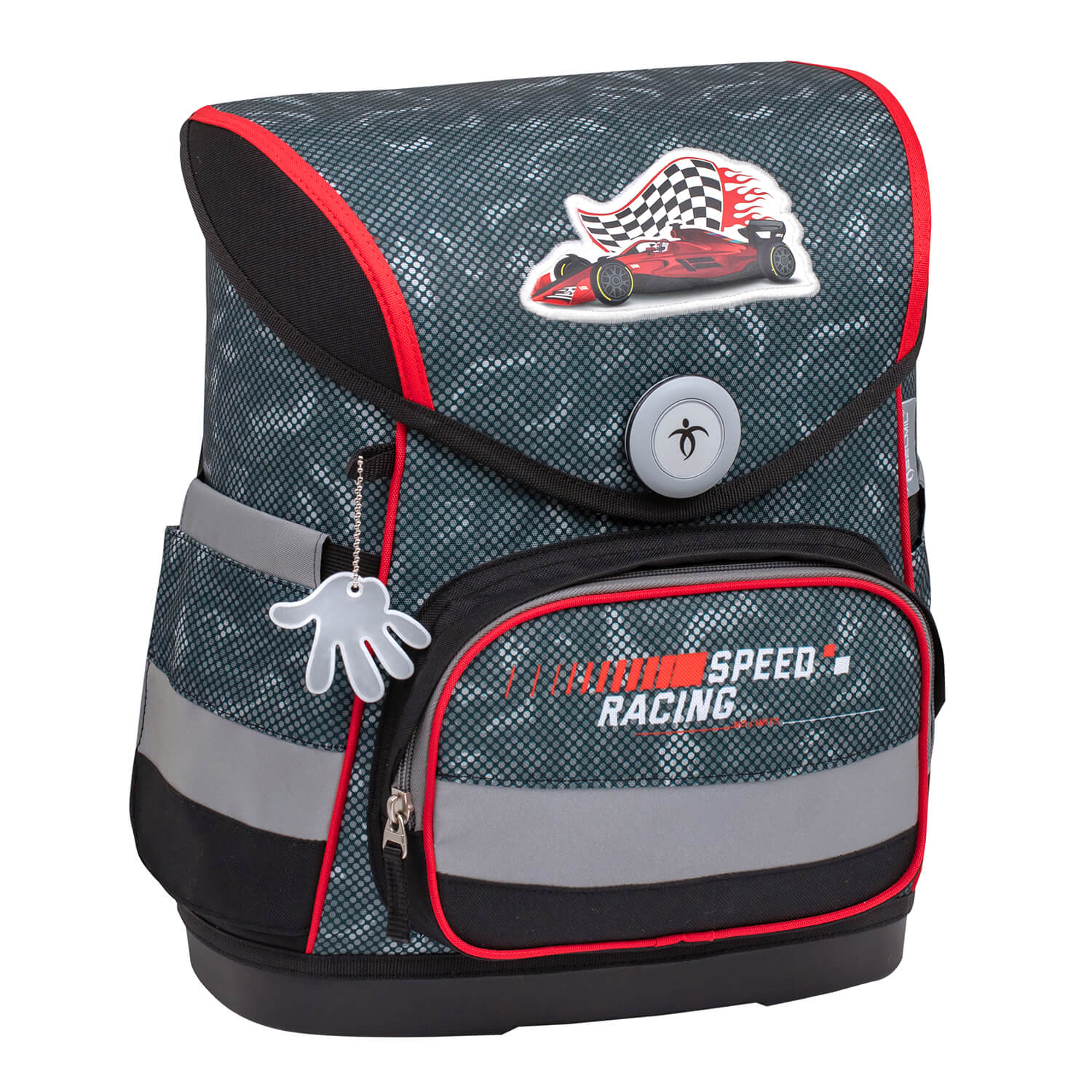 Compact Red Dots Schulranzen Set 4 tlg.