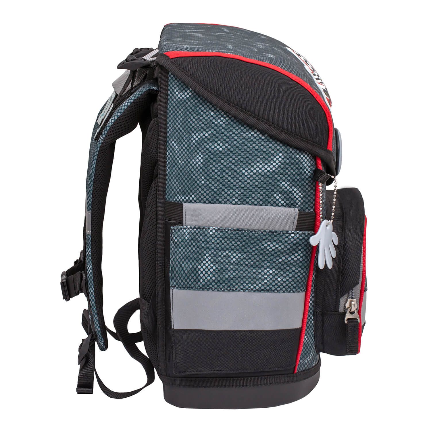 Compact Red Dots Schulranzen Set 4 tlg.