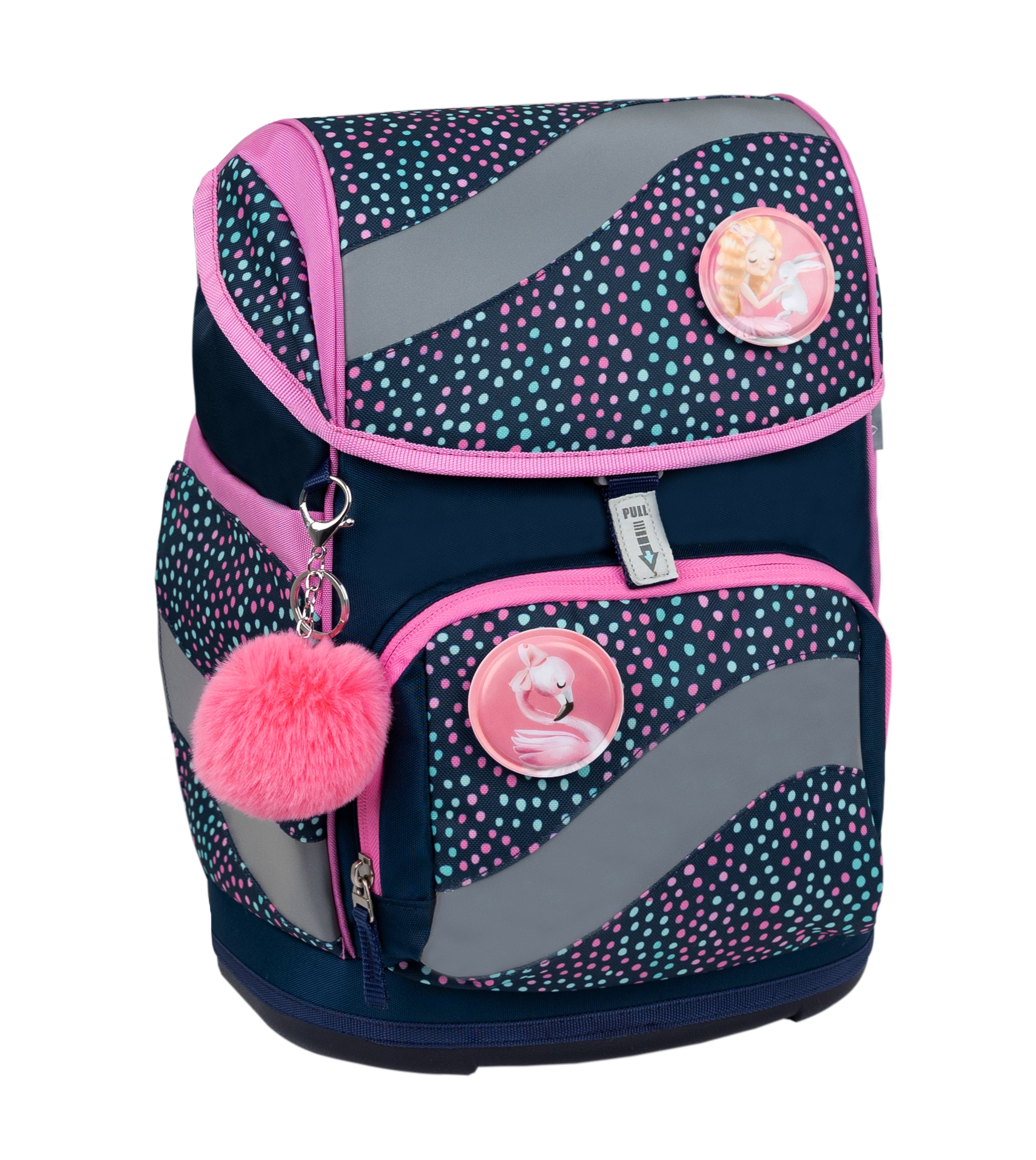 Smarty Amazing Polka Dot 2 Schulranzen Set 5 tlg.