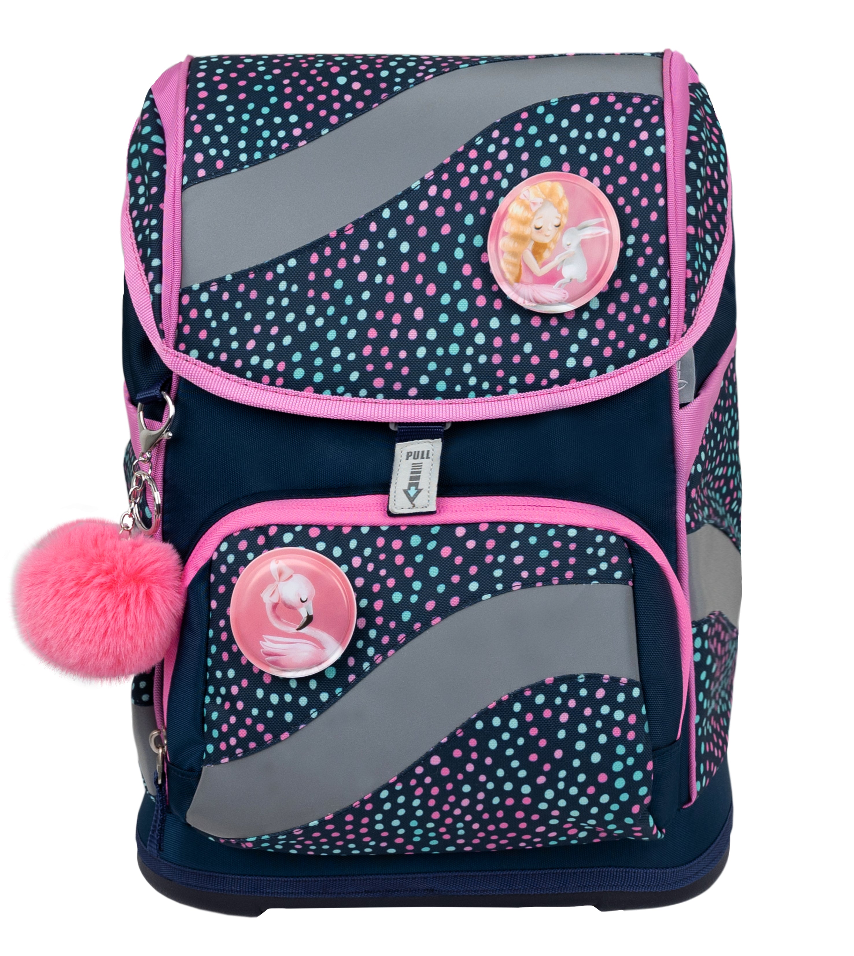 Smarty Amazing Polka Dot 2 Schulranzen Set 5 tlg.