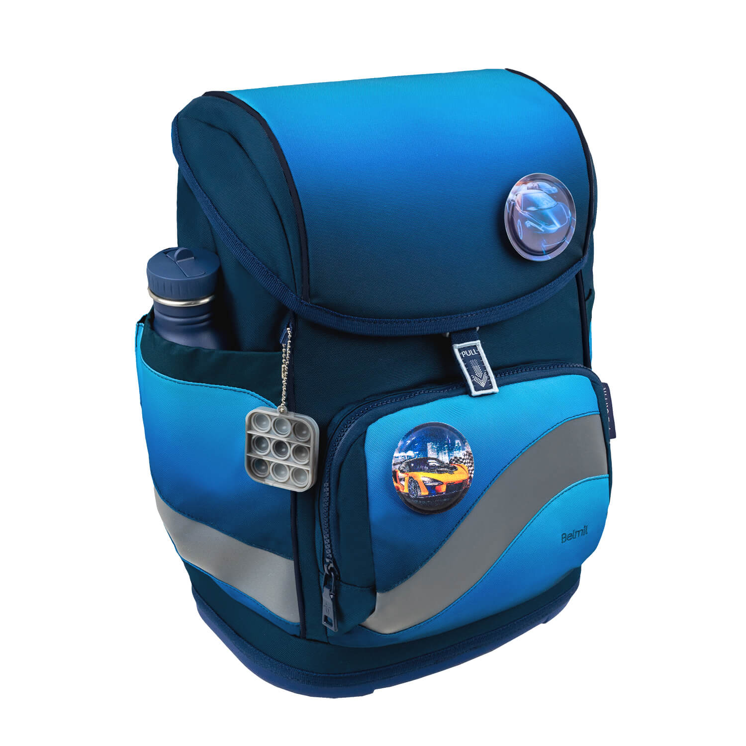 Smarty Plus Blue Navy Schoolbag set 5pcs.