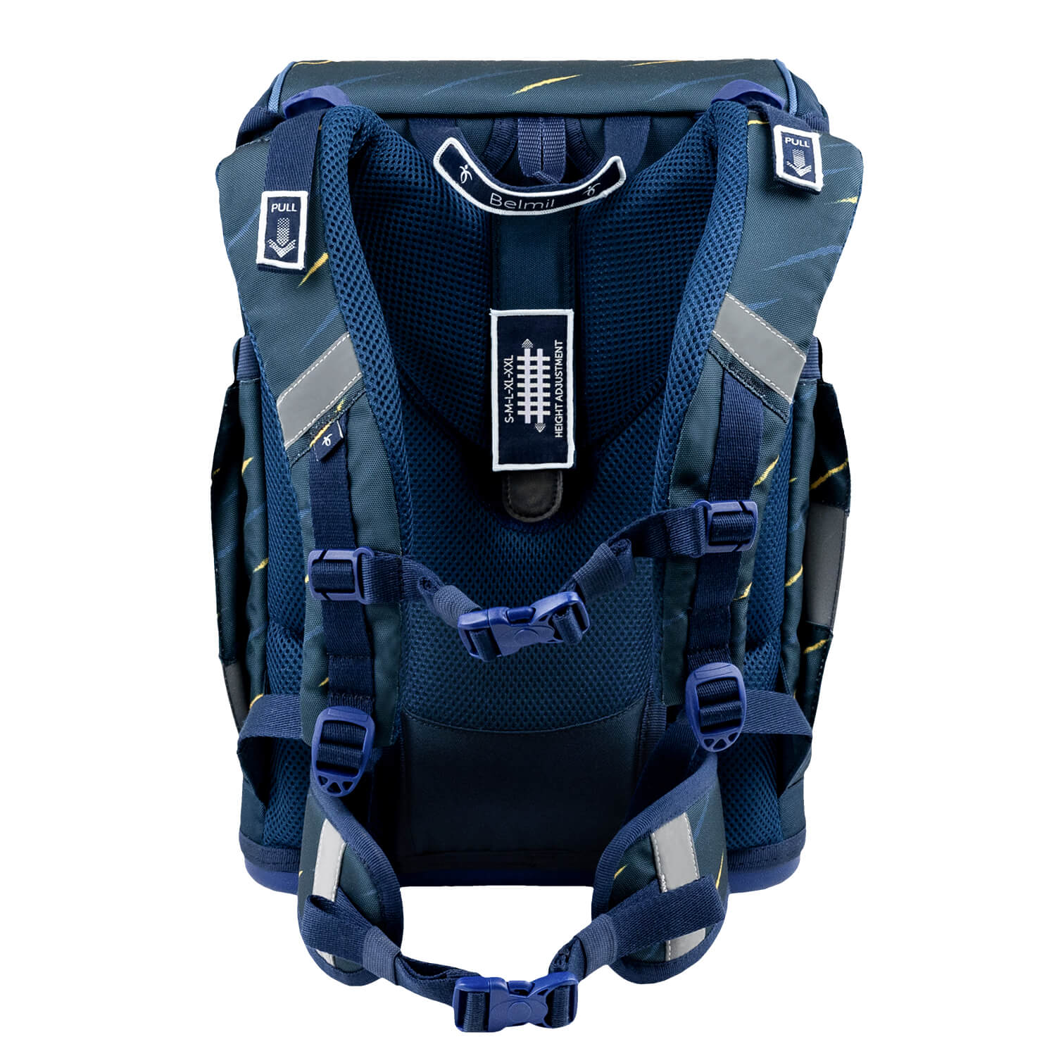 Premium Belmil School Bag Set for Boys – Smarty Plus Orion Blue schoolbag set 6 pcs