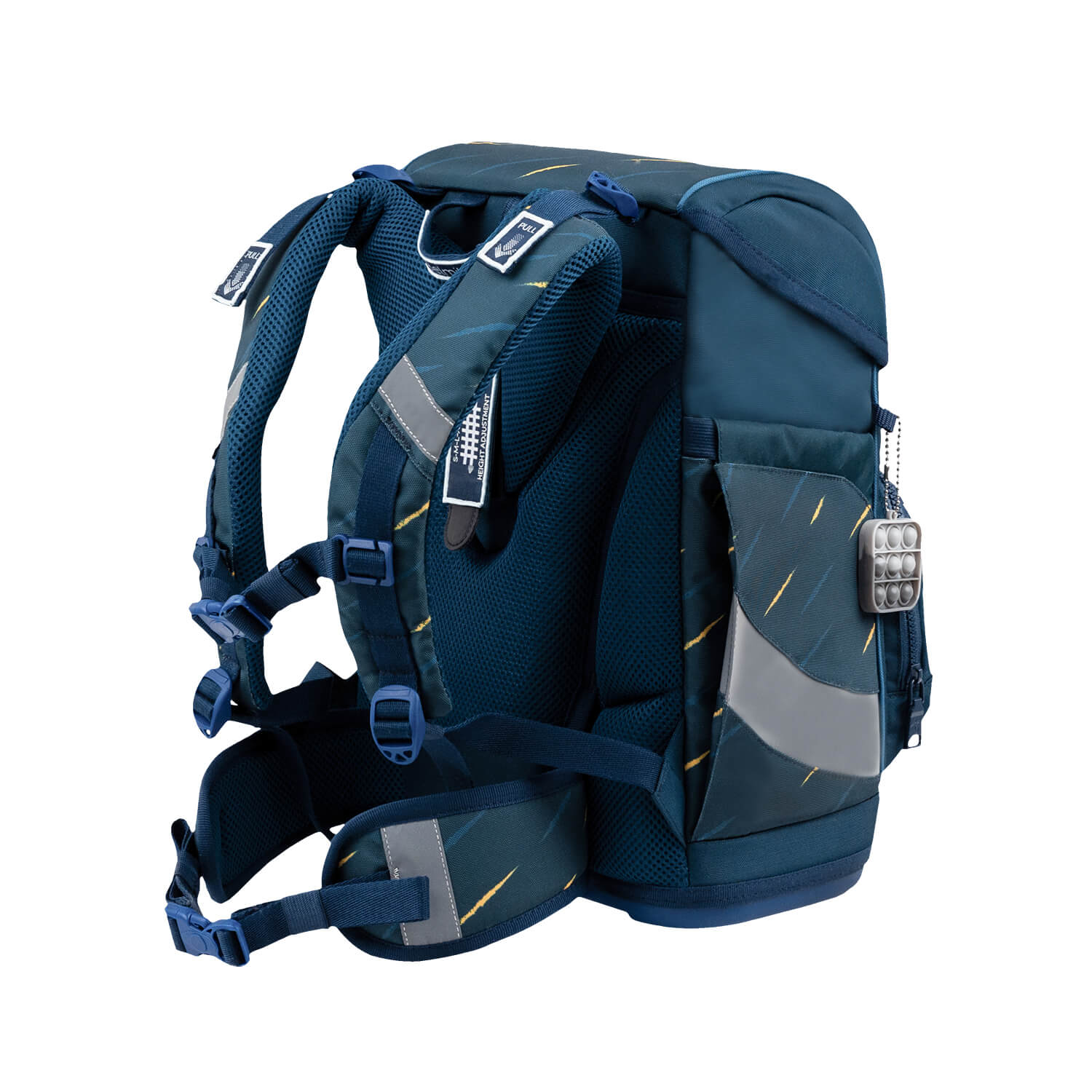 Premium Belmil School Bag Set for Boys – Smarty Plus Orion Blue schoolbag set 6 pcs