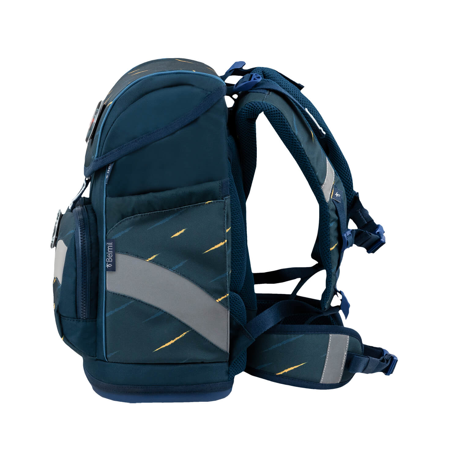 Premium Belmil School Bag Set for Boys – Smarty Plus Orion Blue schoolbag set 6 pcs