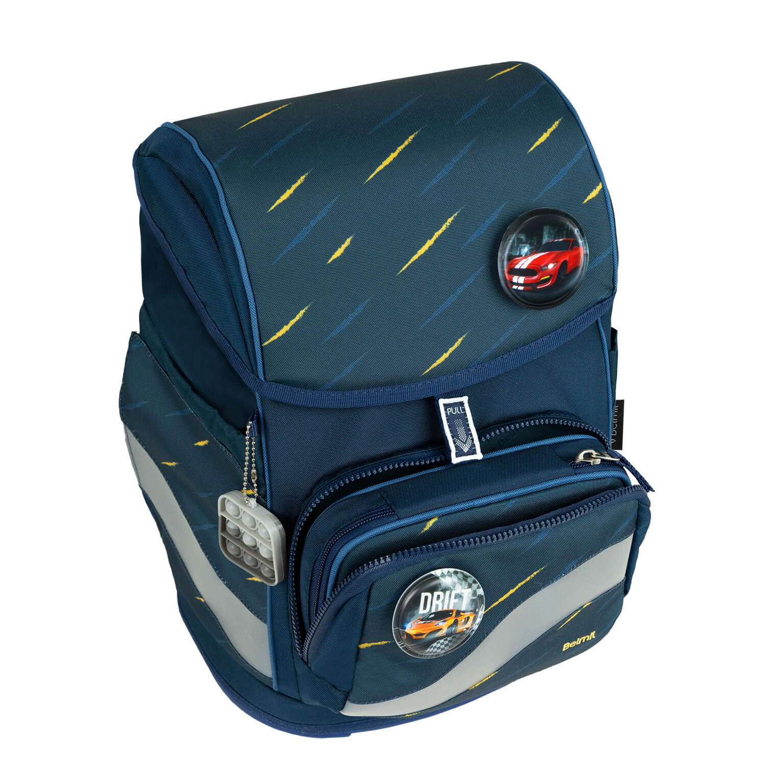 Premium Belmil School Bag Set for Boys – Smarty Plus Orion Blue schoolbag set 6 pcs