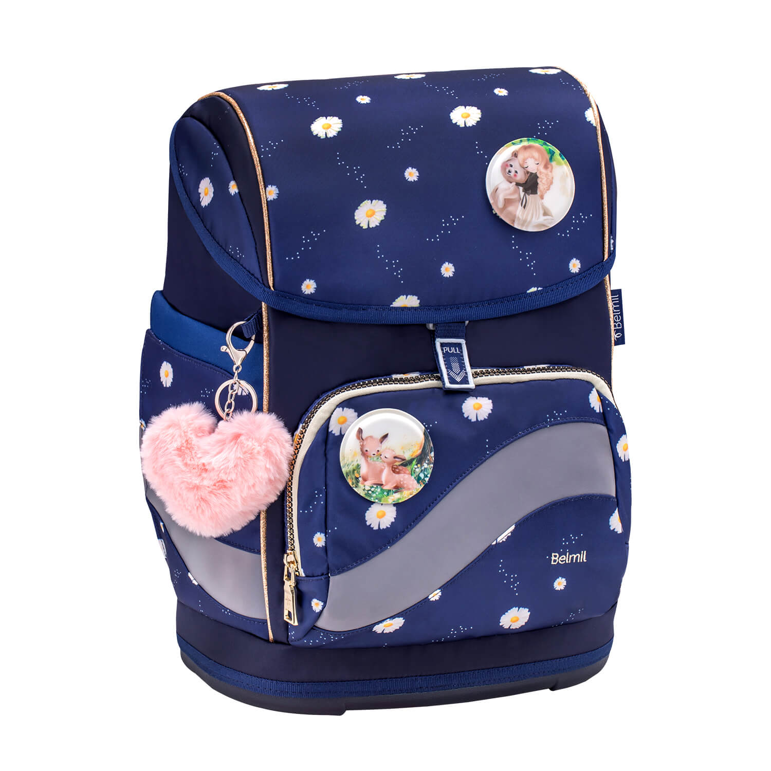 Premium Belmil School Bag Set for Girls – Smarty Plus Daisy schoolbag set 6 pcs