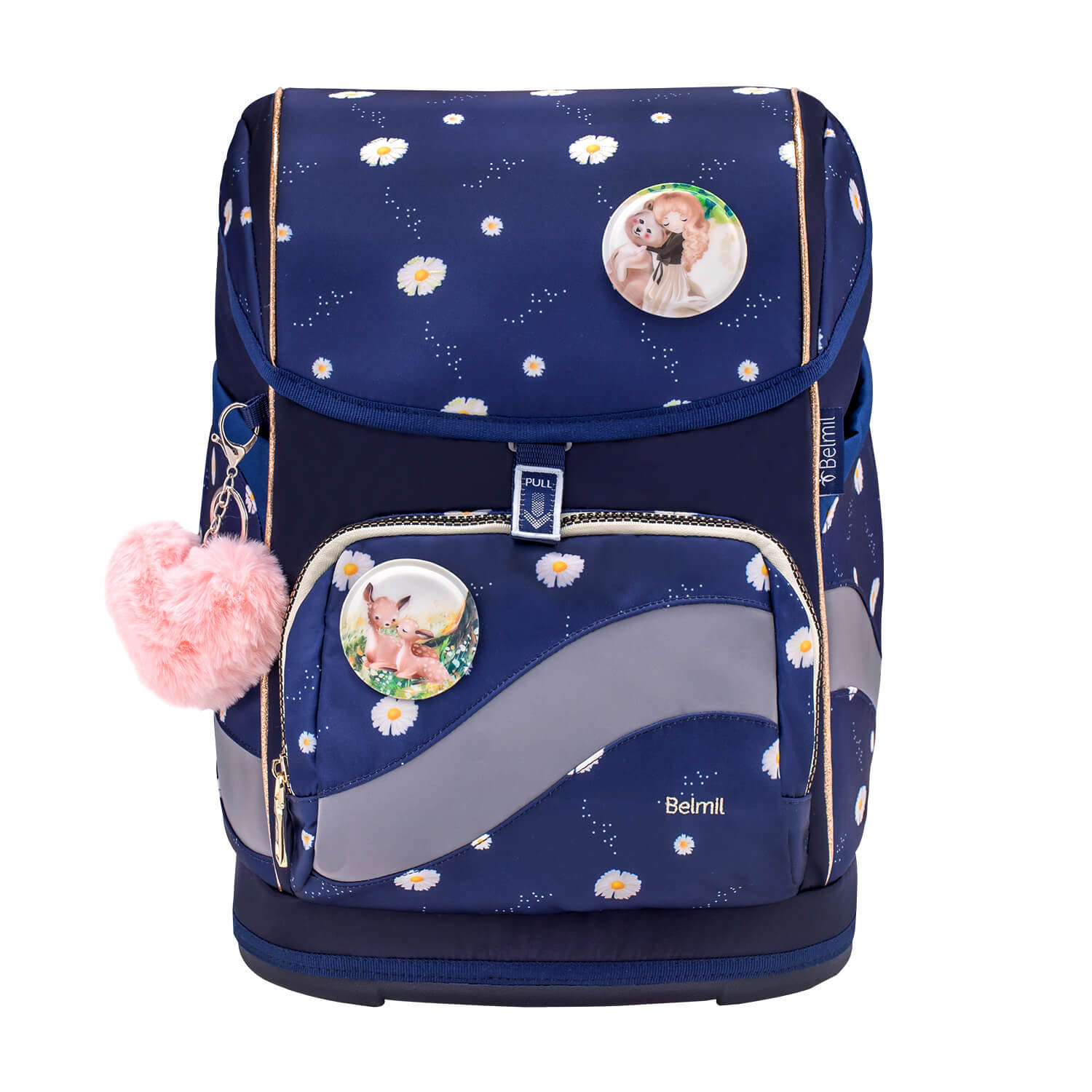 Premium Belmil School Bag Set for Girls – Smarty Plus Daisy schoolbag set 6 pcs