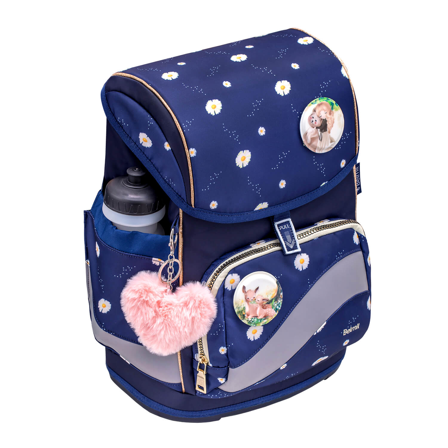 Premium Belmil School Bag Set for Girls – Smarty Plus Daisy schoolbag set 6 pcs