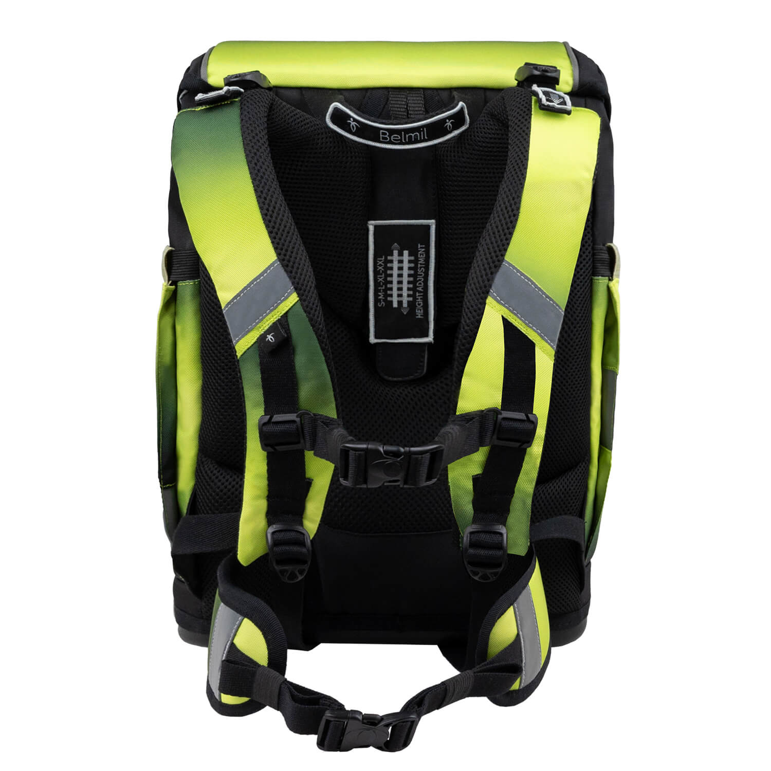 Smarty Plus Black Green Schulranzen Set 6tlg.