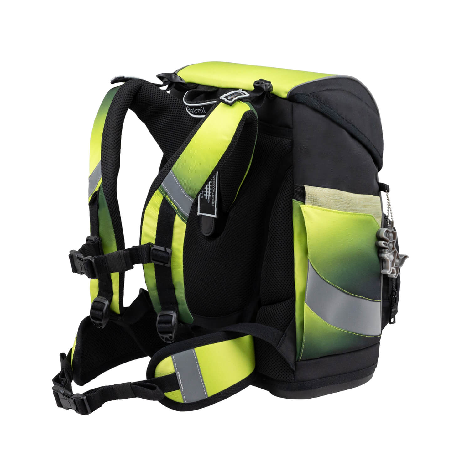 Smarty Plus Black Green Schulranzen Set 6tlg.
