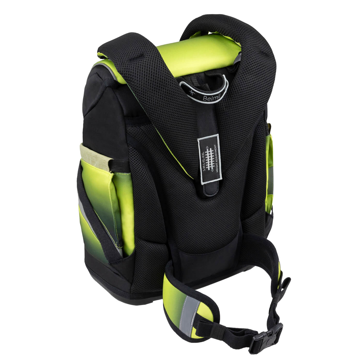 Smarty Plus Black Green Schulranzen Set 6tlg.