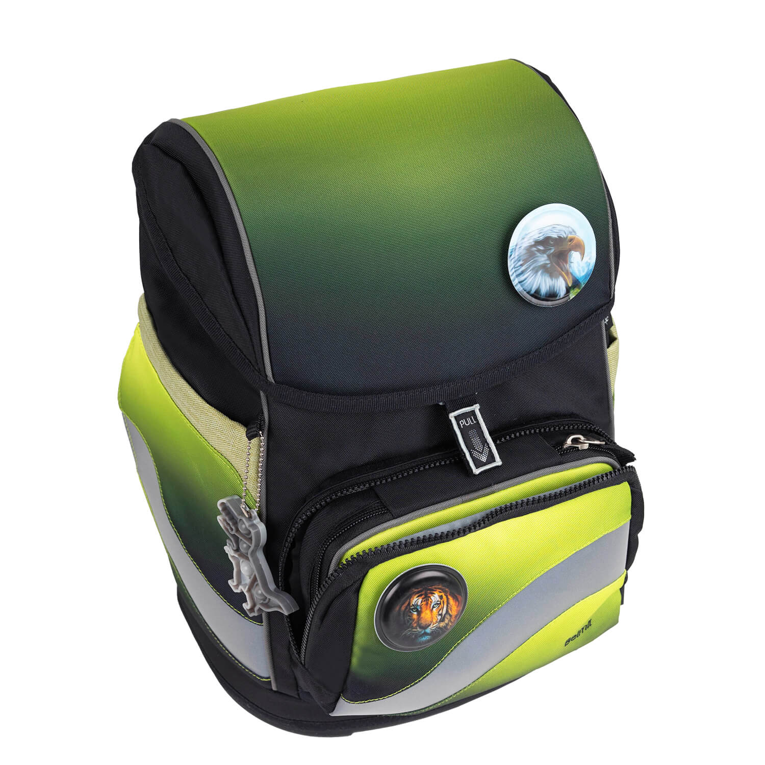 Smarty Plus Black Green Schulranzen Set 6tlg.
