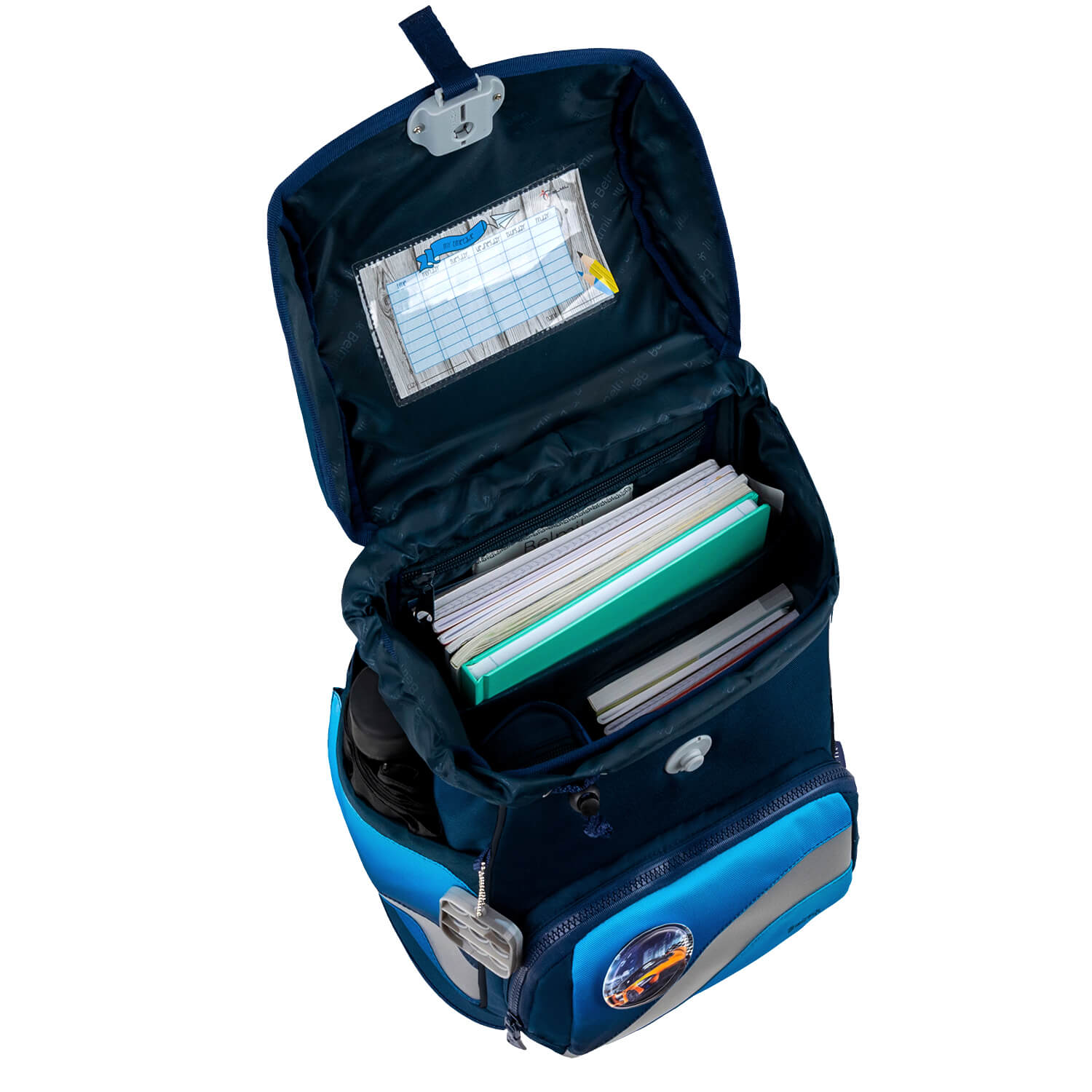 Smarty Plus Blue Navy Schoolbag set 5pcs.