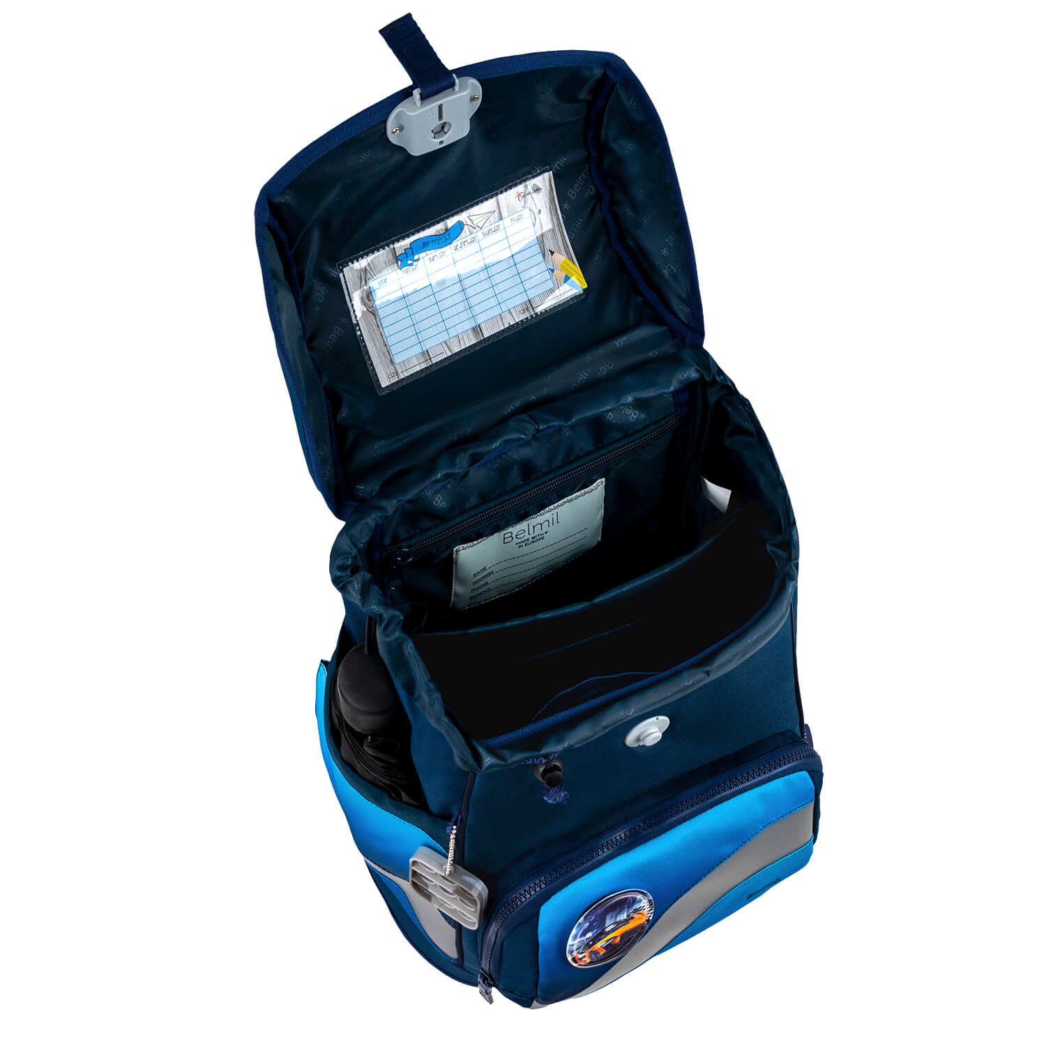 Smarty Plus Blue Navy Schoolbag set 5pcs.